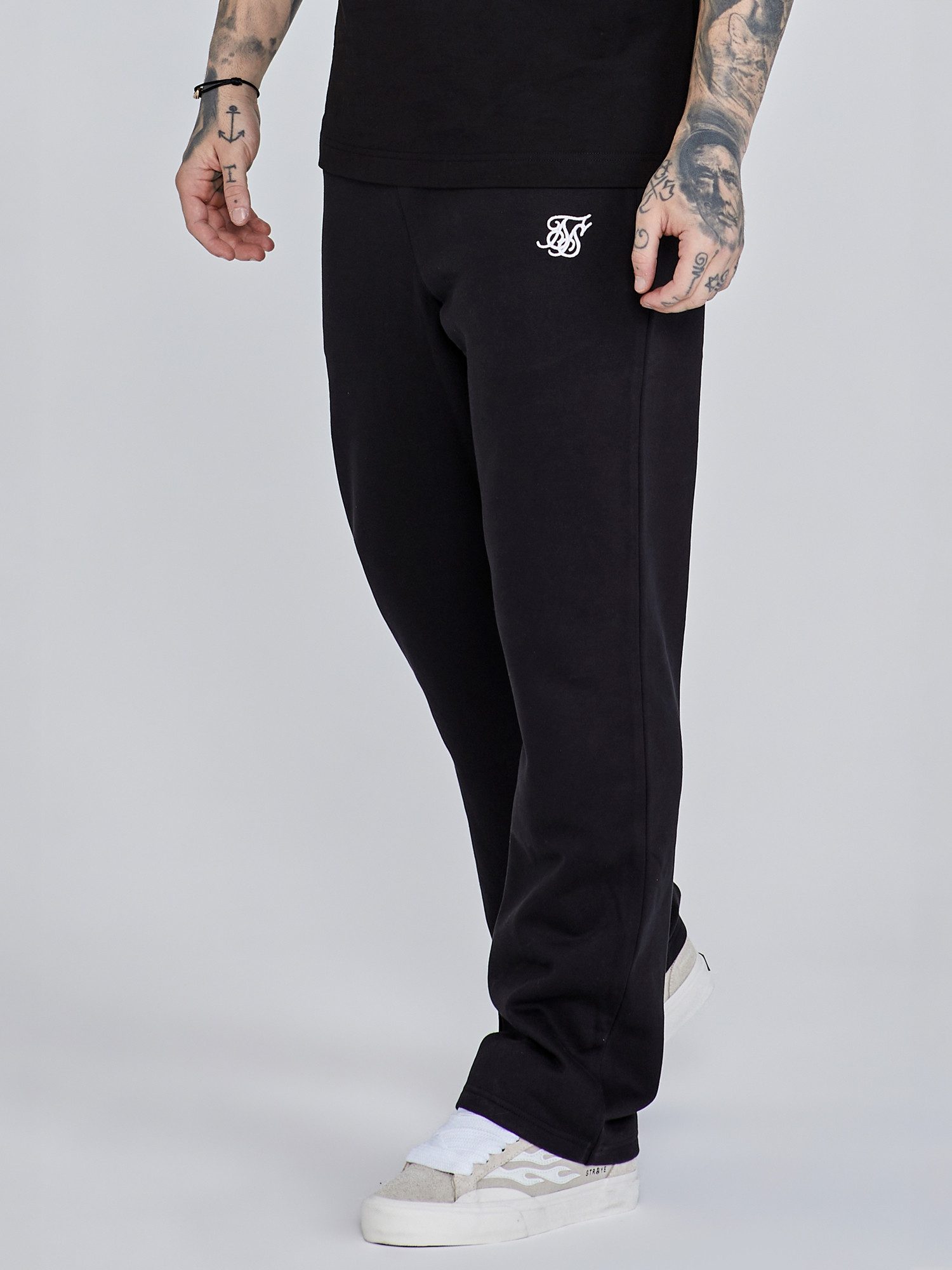 Siksilk Sweathose SikSilk Herren Schwarze Trainingshose günstig online kaufen