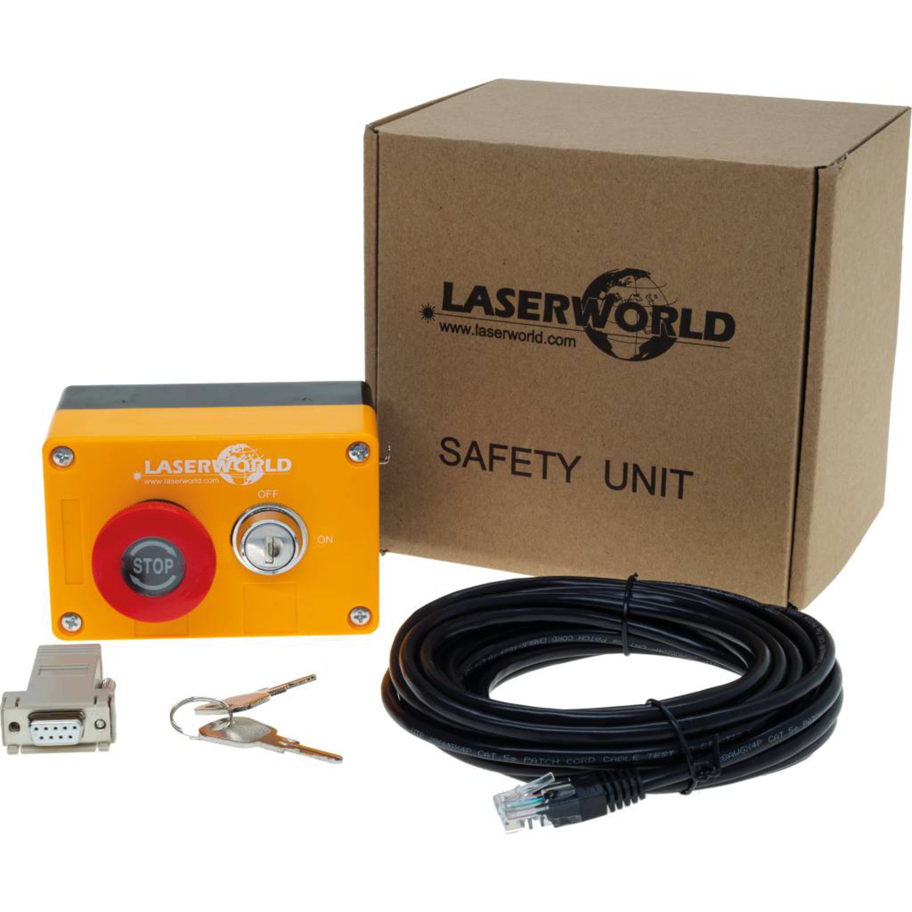 Laserworld Laserstrahler, LASER SAFETY Unit Not Aus with Key Switch - Zubehör für Laser