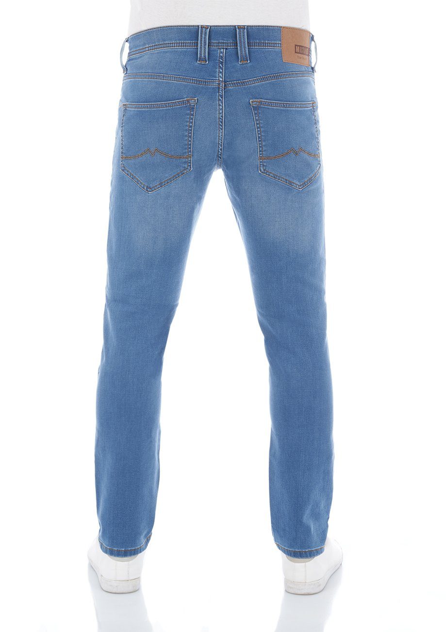 Blue X Hose Denim K Stretch Jeanshose MUSTANG Denim Slim Herren Oregon Tapered-fit-Jeans mit Tapered Medium Real Fit (312)