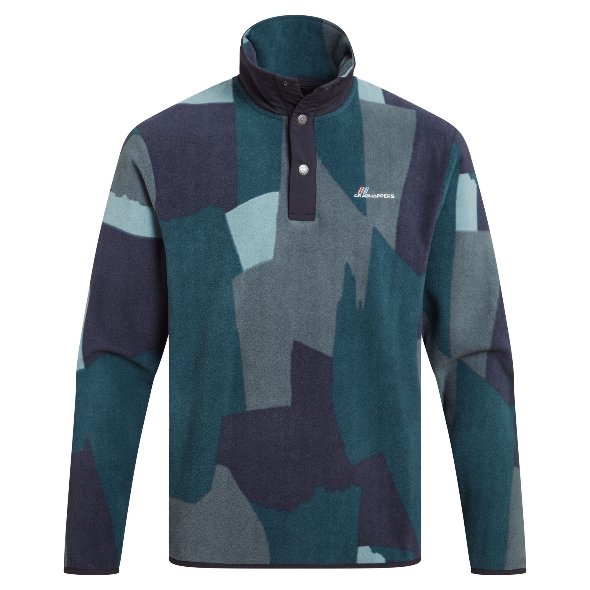 Craghoppers Trekkingjacke Craghoppers - Dewlish Overhead Fleecejacke Halfzip für Herren, petrol