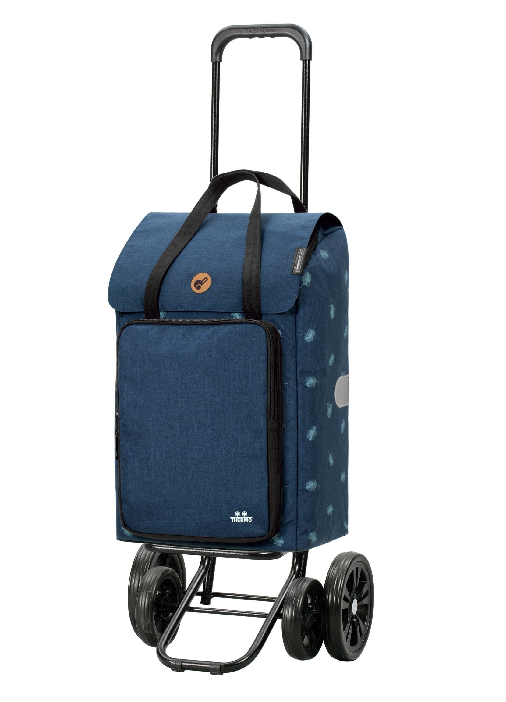 Andersen Einkaufstrolley Andersen Quattro Shopper Ivar Thermofach, Rahmen  komplett aus Stahl -