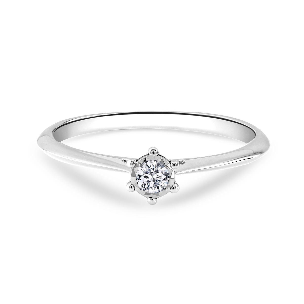 Adam & Eve Verlobungsring Verlobungsring Diamant (0.06 ct) 585 Weißgold günstig online kaufen