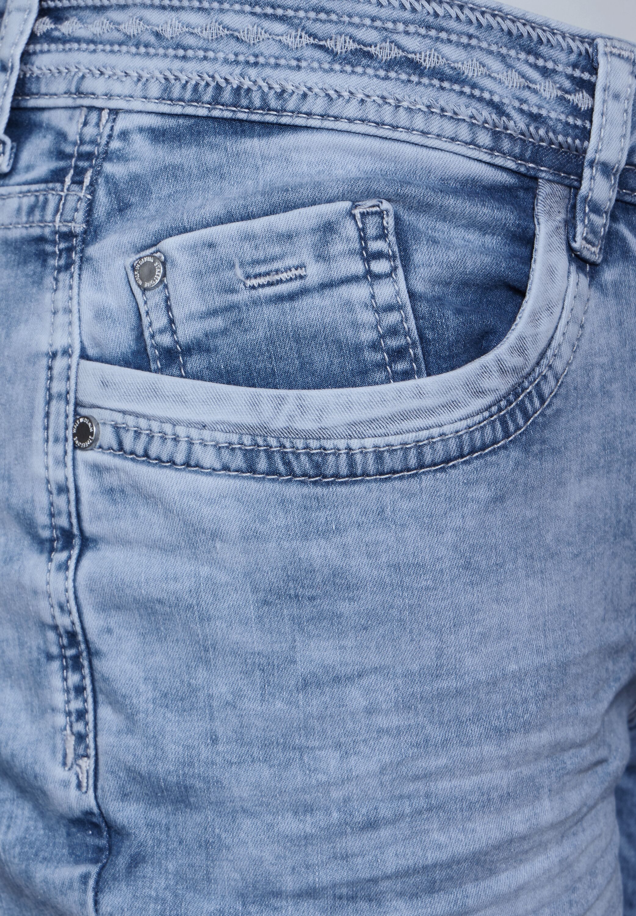 STREET ONE Slim-fit-Jeans 5-Pocket-Style