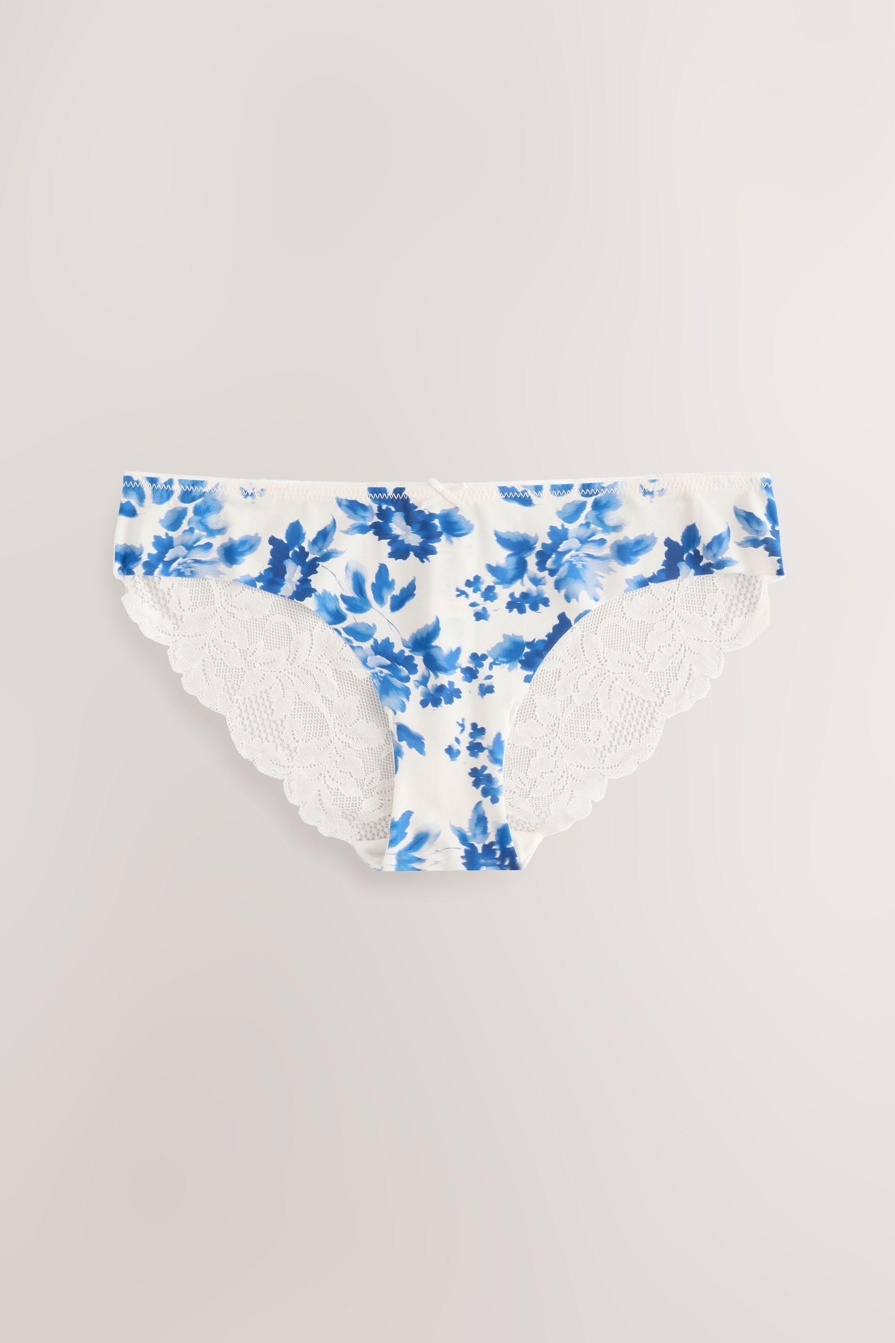 Next Brasilslip 3 Stk. Nahtlose Slips mit Rückenspitze, Brazilian (3-St)