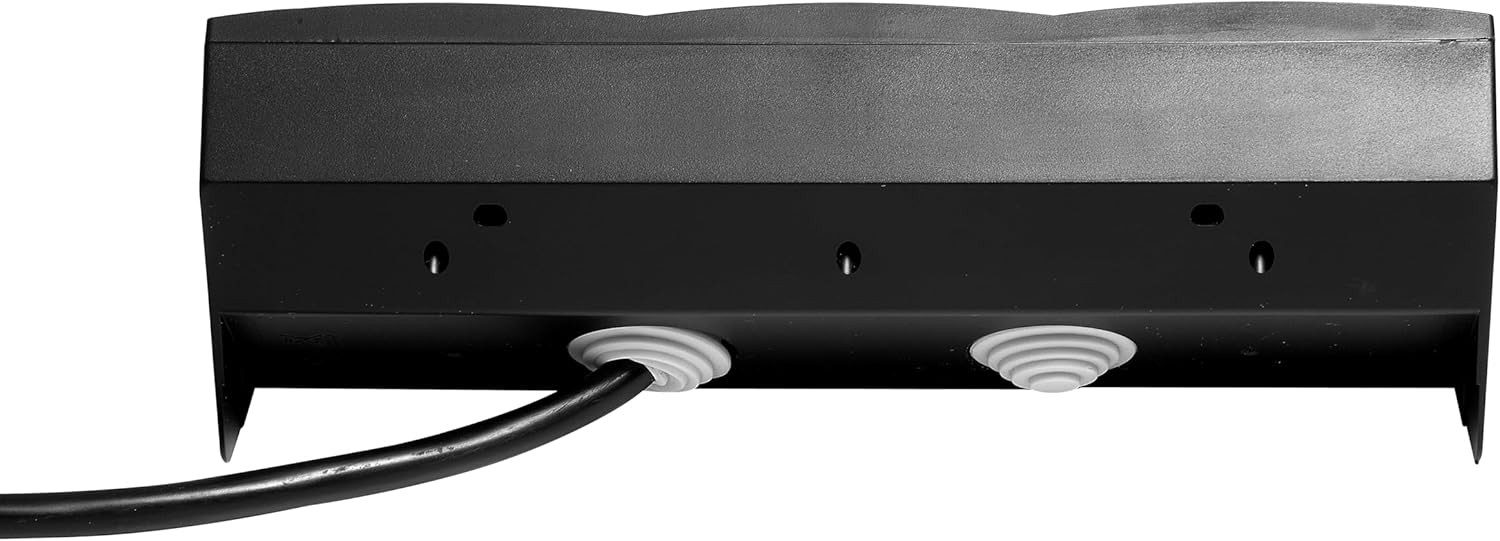 McPower Steckdosenblock Flair Ecksteckdose 3-Fach Steckdose mit Kabel Mehrfachsteckdose (Kabellänge 200 m)