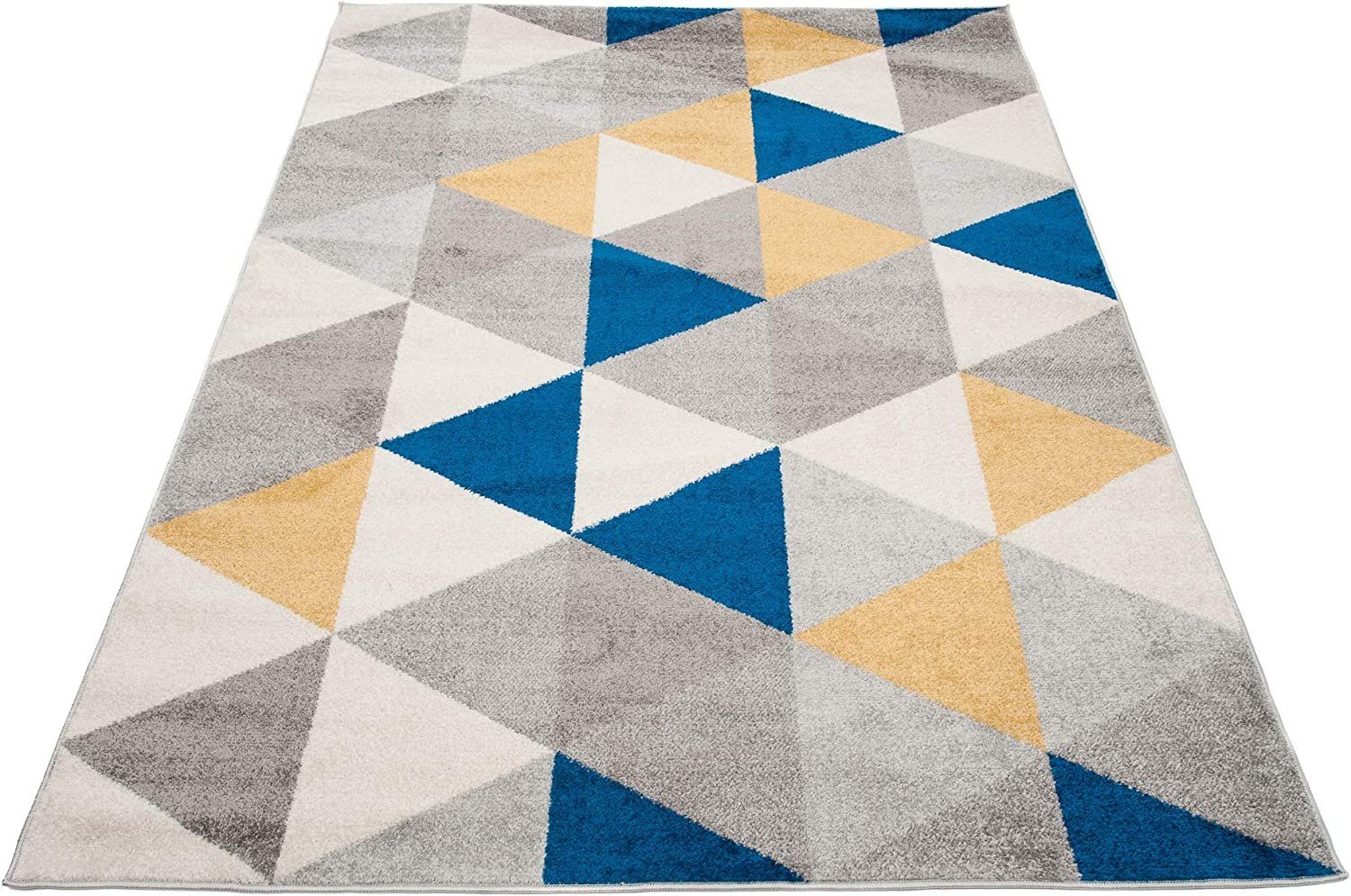 Mazovia Teppich LAZUR_Geometric, 80x150, Geometrisch, Modern, Kurzflor, Gemustert