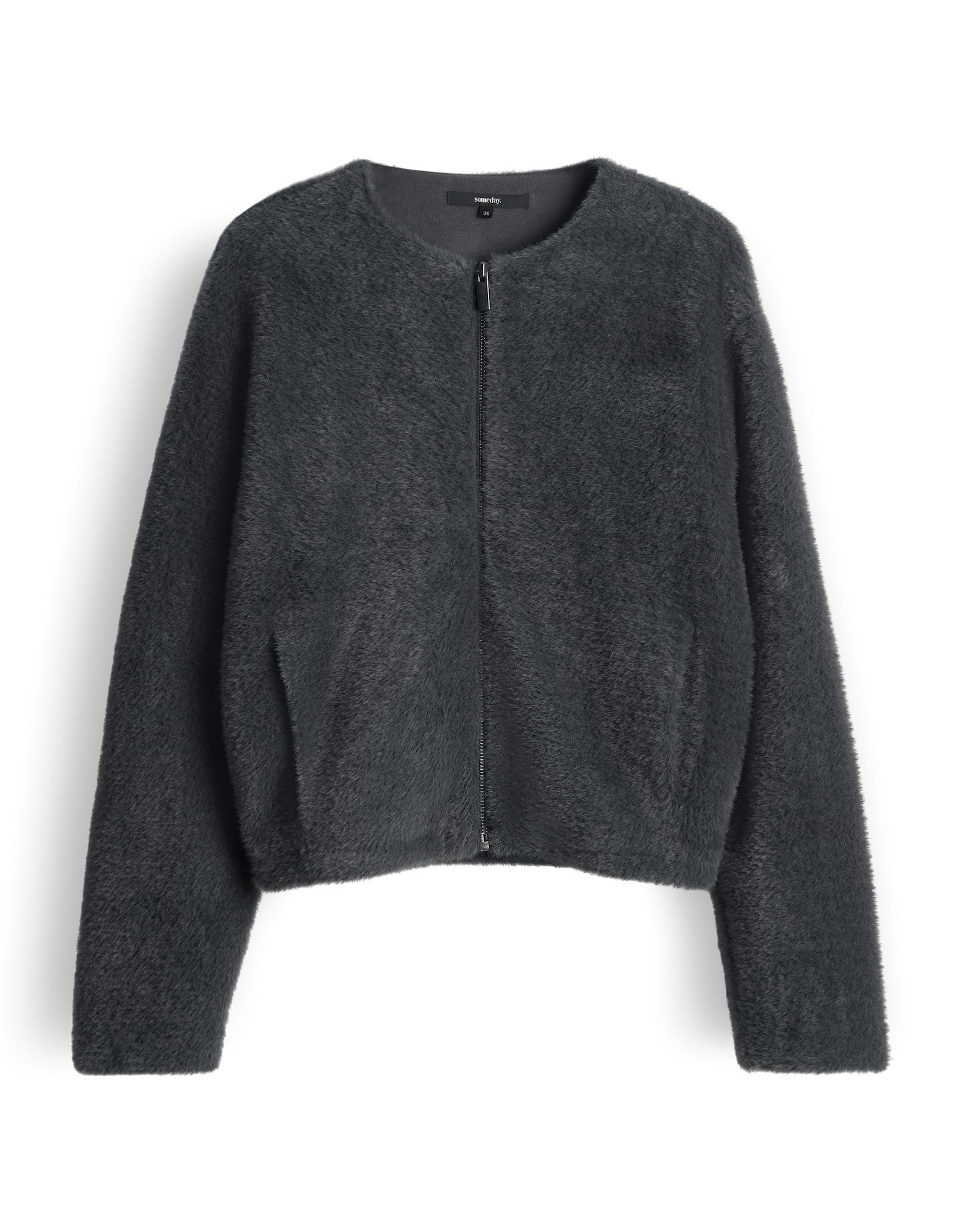 someday Sweater UMAYAN Regular mit flauschiger Oberfläche günstig online kaufen