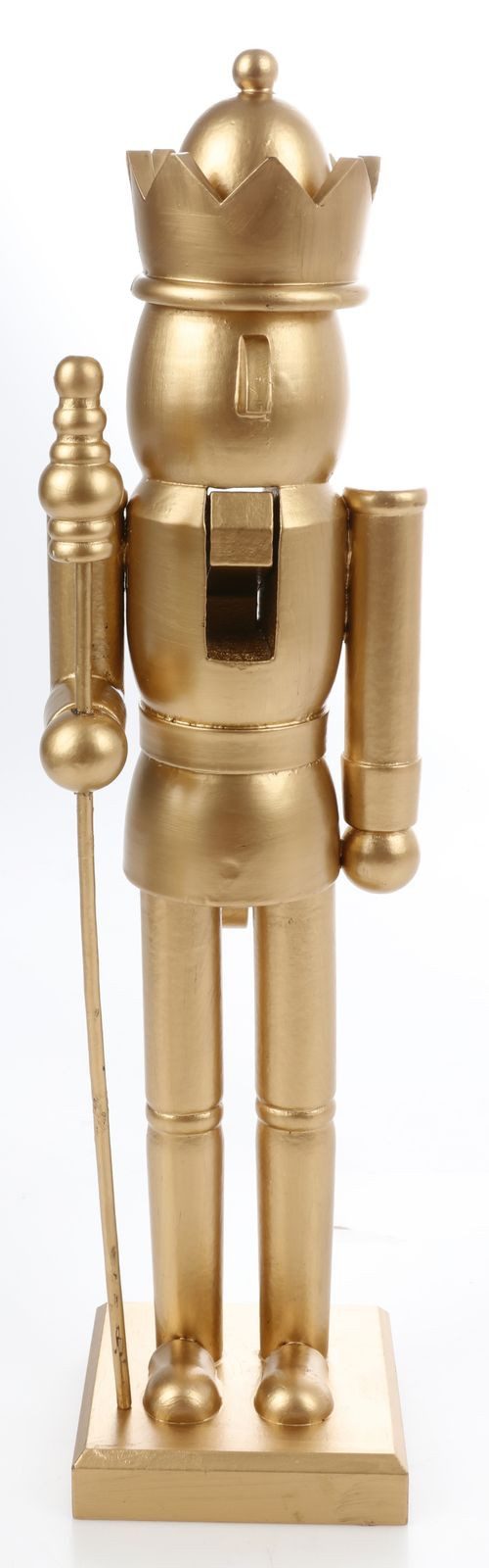 BURI Dekofigur WH Deko Nussknacker Holz 6x H38 cm Weihnachtsdeko günstig online kaufen