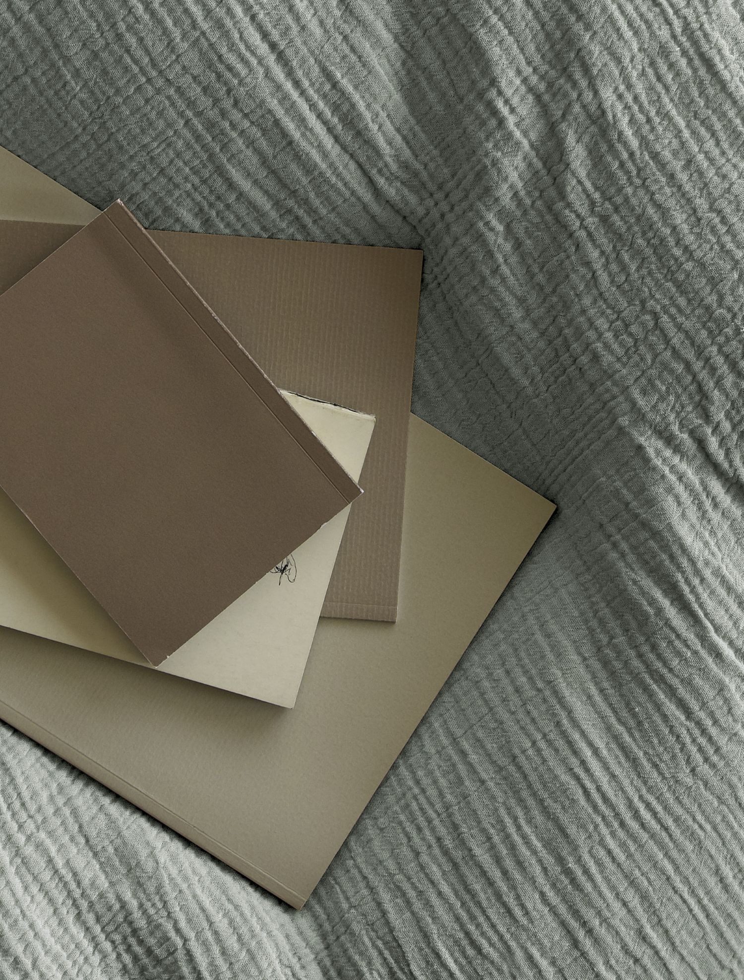 BIERBAUM Bettwäsche Bierbaum Musselin Bettwäsche 135x200 salbei grün uni 4129-30, Musselin, 2 teilig, Locker gewebter und luftiger Musselin