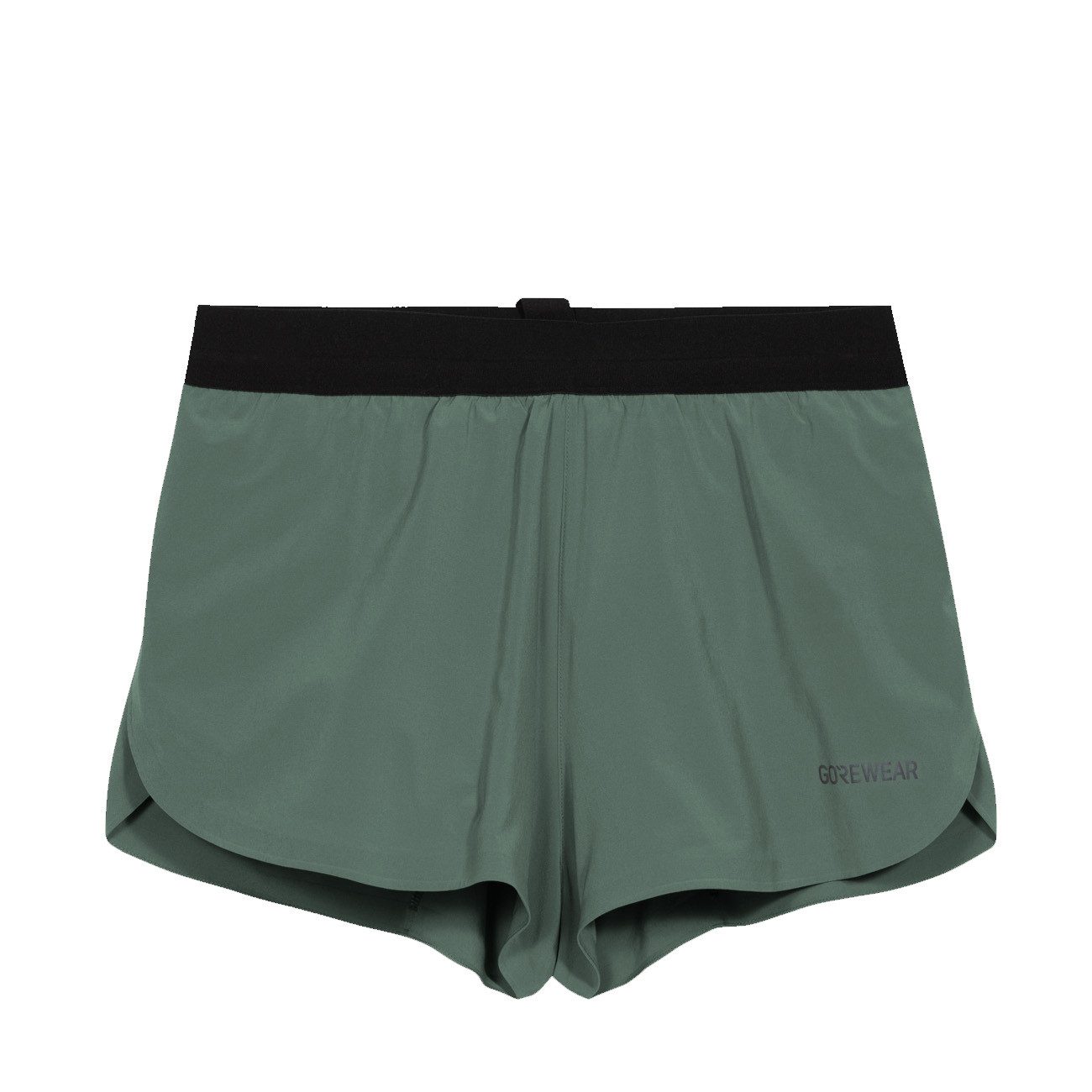 Laufhose Gore Wear Concurve Split Shorts Herren Slate Green