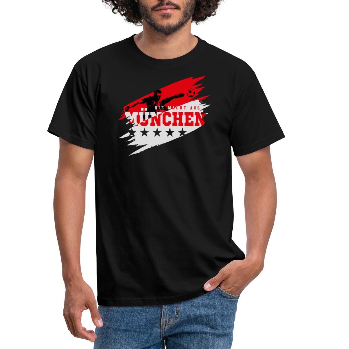 Spreadshirt T-Shirt Die Macht Aus München günstig online kaufen
