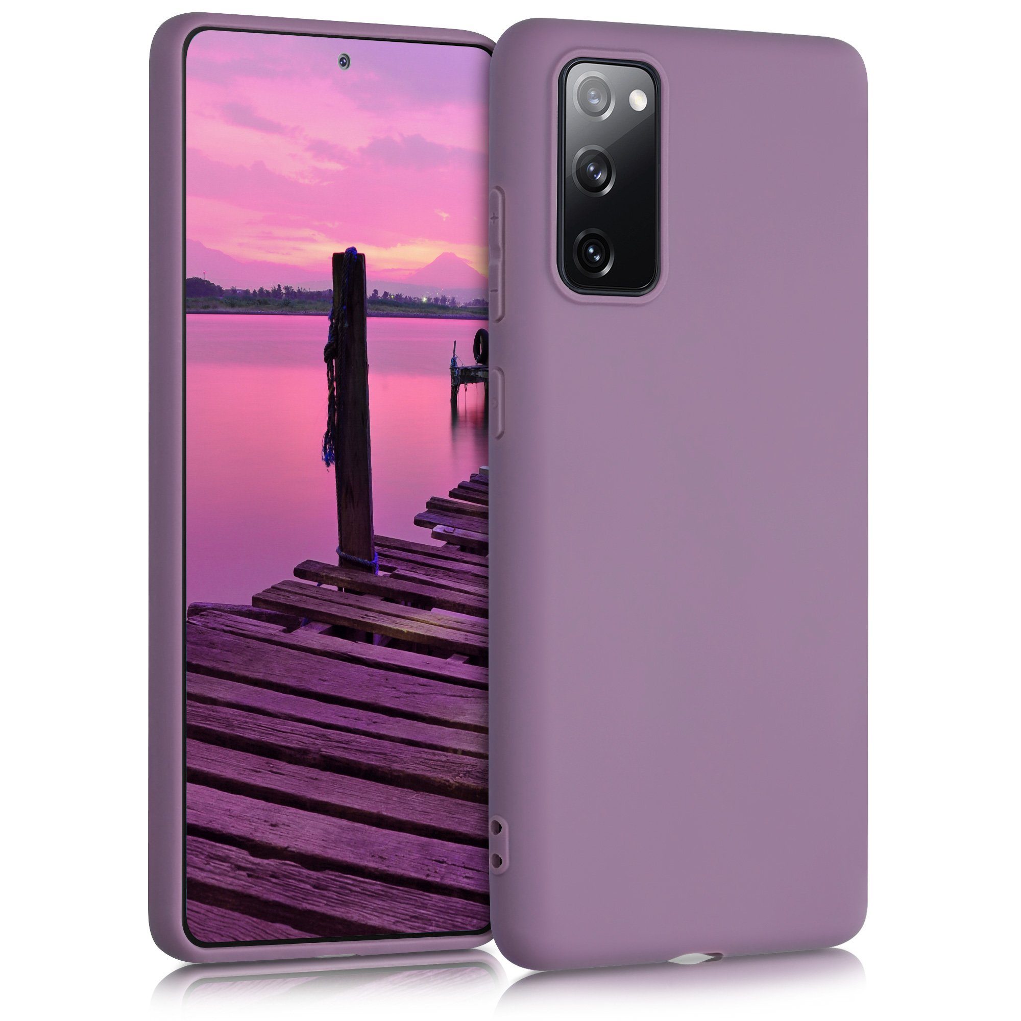 kwmobile Handyhülle Hülle für Samsung Galaxy S20 FE, Hülle Silikon - Soft Handyhülle - Handy Case Cover