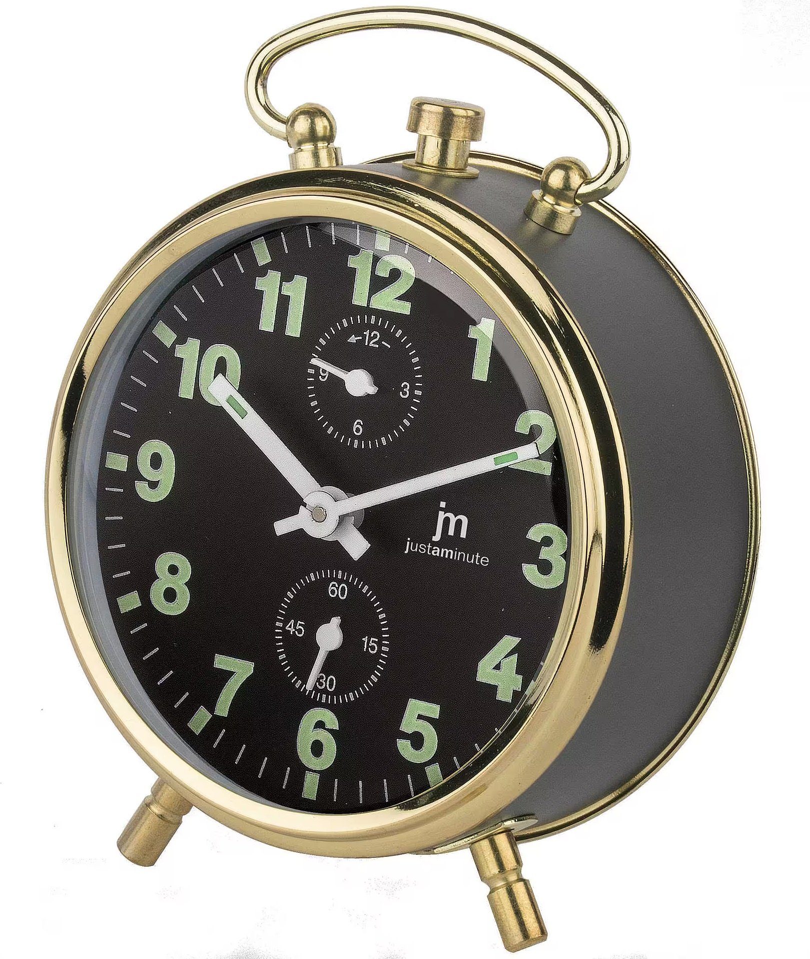 justaminute Wecker JC8001G 12 Stunden Weckzeit-Einstellung