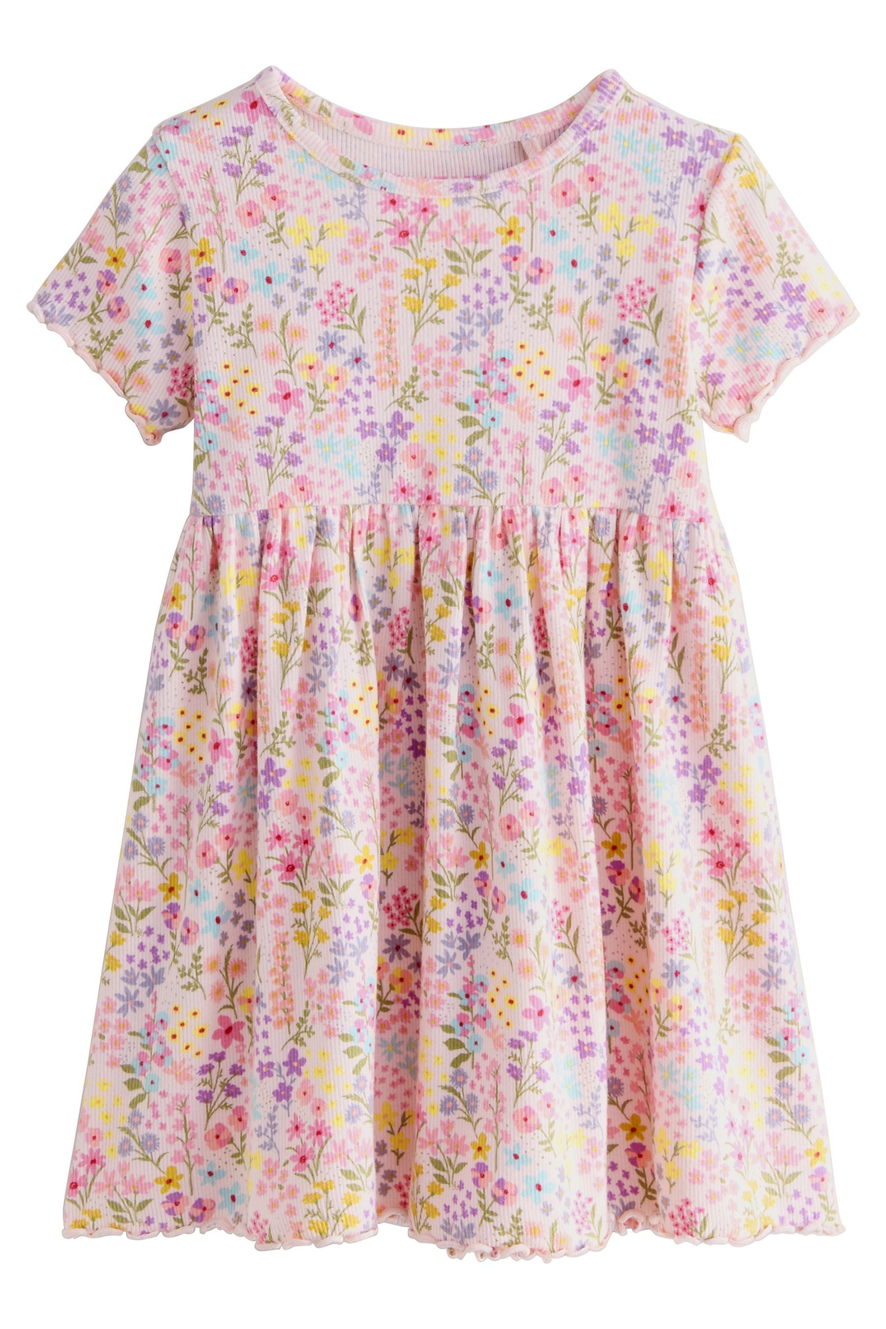 Next Jerseykleid Kurzärmeliges Jersey-Sommerkleid (1-tlg) günstig online kaufen