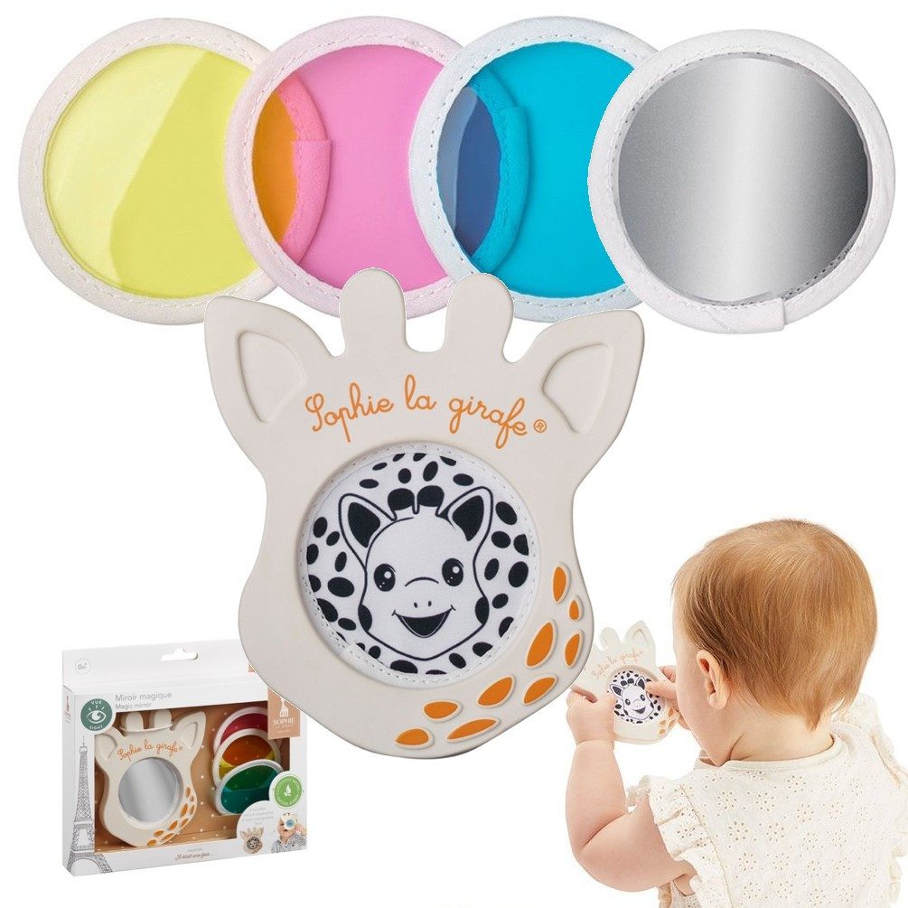 Vulli Greifling Zauberspiegel Sophie la girafe 0m+, Trainier Babys Augen