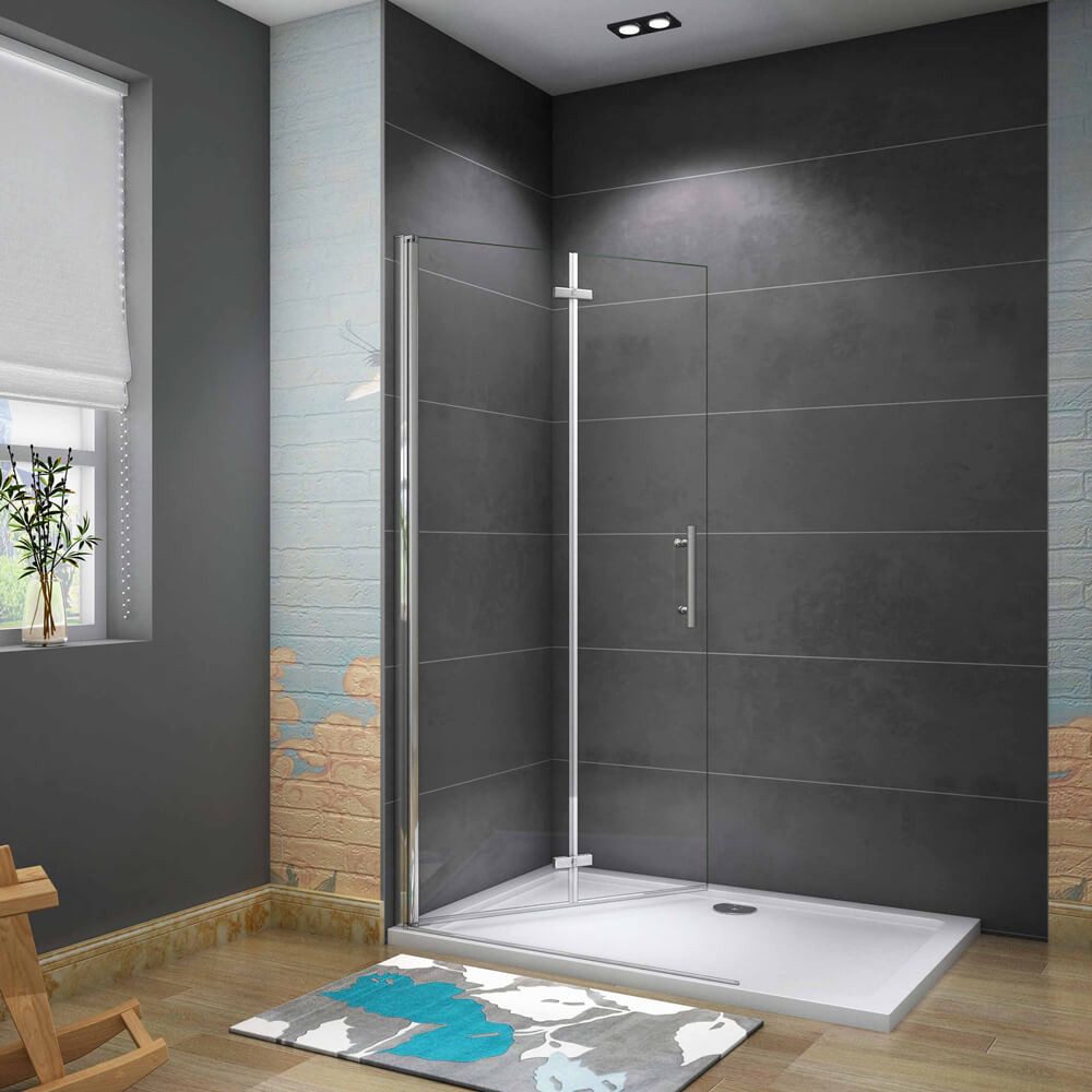 duschspa Duschwand 185cm Duschwand Faltwand Glaswand günstig online kaufen