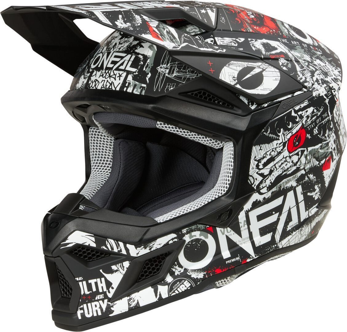 Motocrosshelm 3SRS Attack Motocross Helm