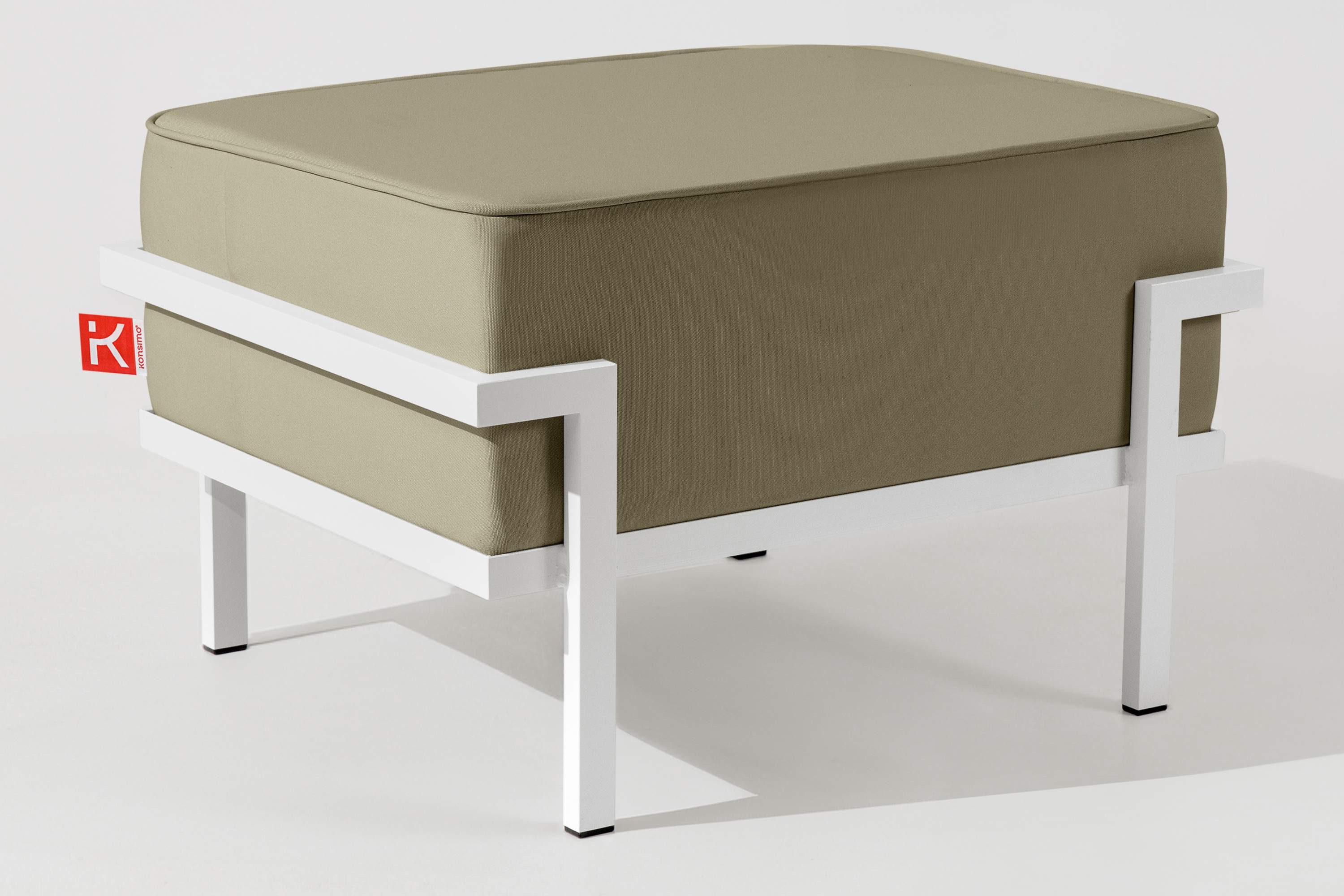 KONSIMO® Gartenlounge-Hocker TRIGLO Garten-Puffs, Gewicht: 10 günstig online kaufen