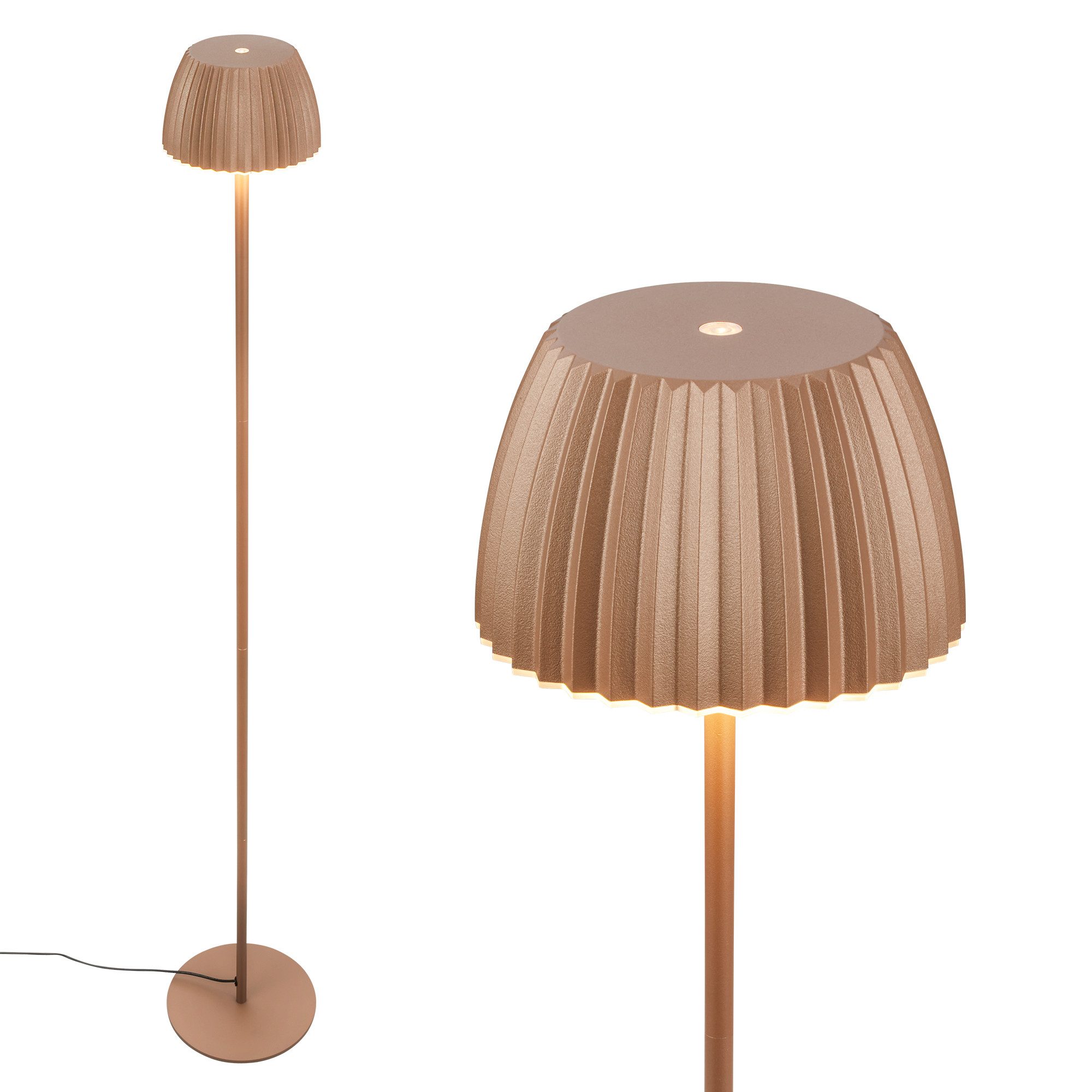 Briloner Leuchten LED Stehlampe LOCA, LED fest integriert