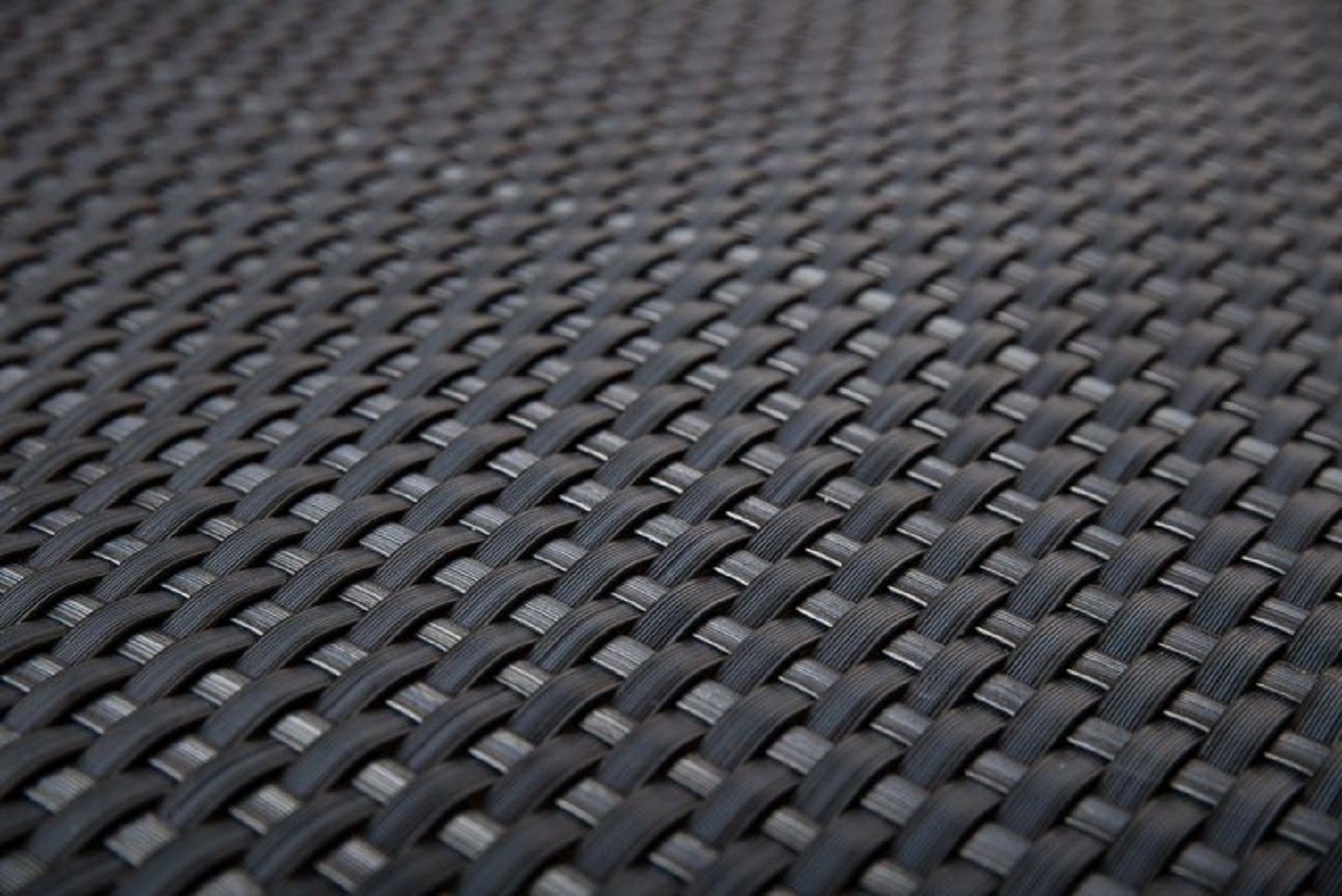 Rattan Art Balkonsichtschutz Polyrattan - Anthrazit günstig online kaufen