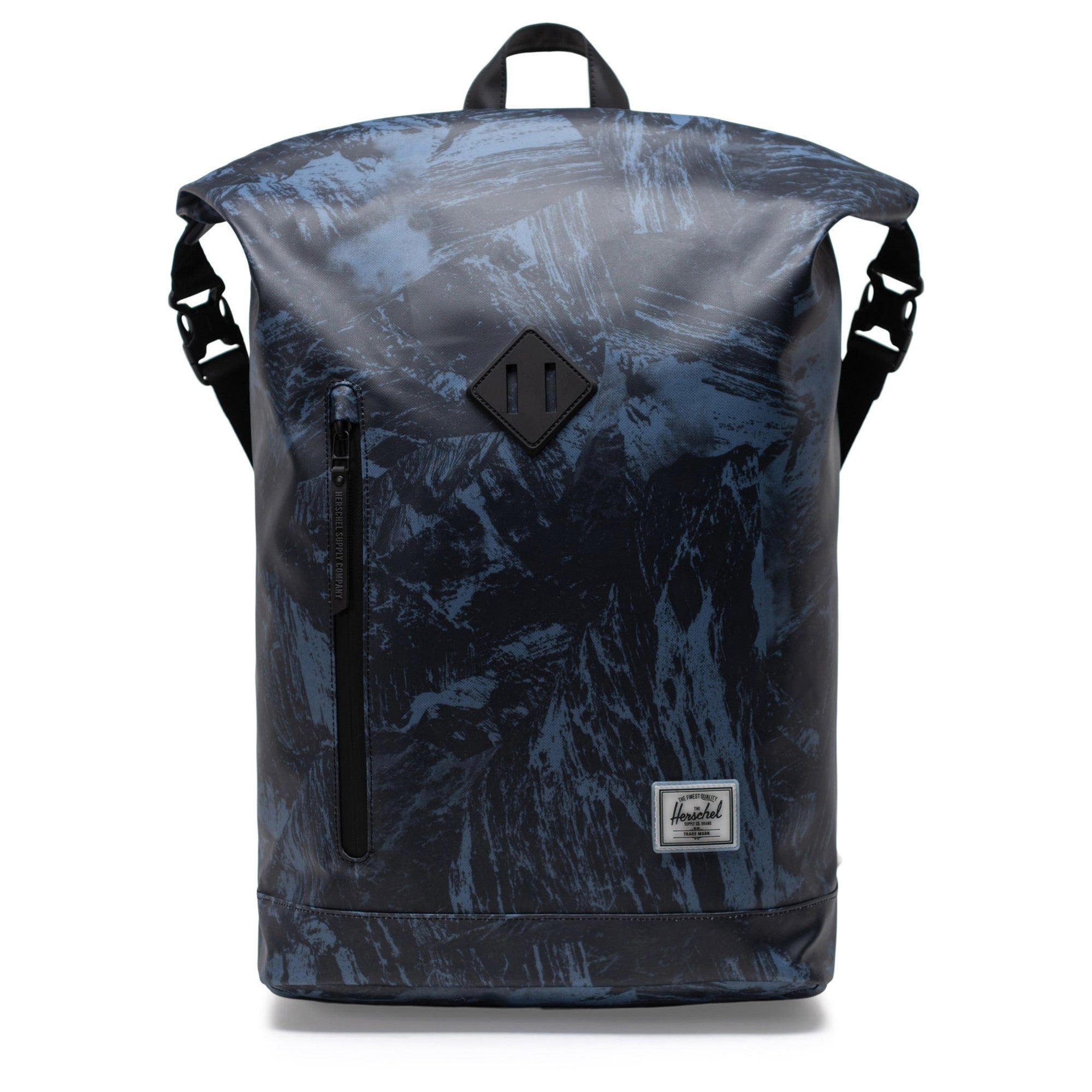 Herschel Laptoprucksack Roll Top - Rucksack 15" 46 cm (steel blue shale rock)