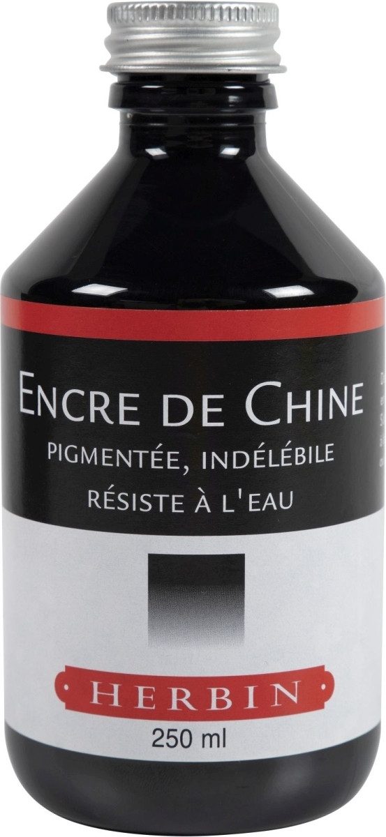 Maltuch Zeichentusche 250 ml schwarz