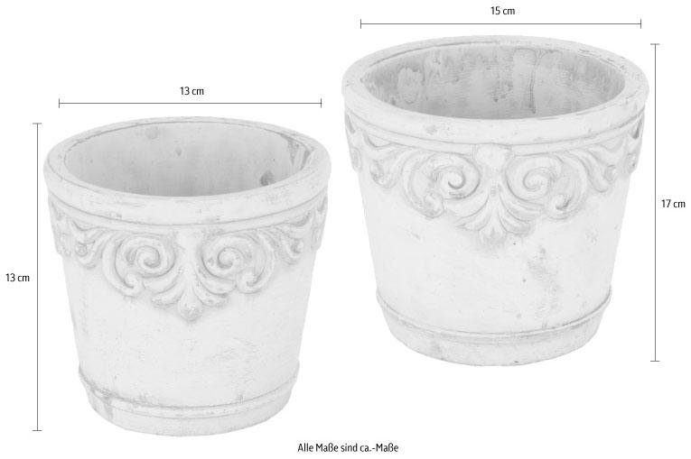 Home affaire Übertopf (Set, 2 St), günstig online kaufen