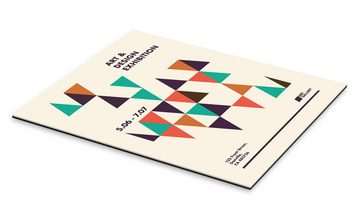 Posterlounge XXL-Wandbild Exhibition Posters, Bauhaus Art & Design, Wohnzimmer Mid-Century Modern Grafikdesign