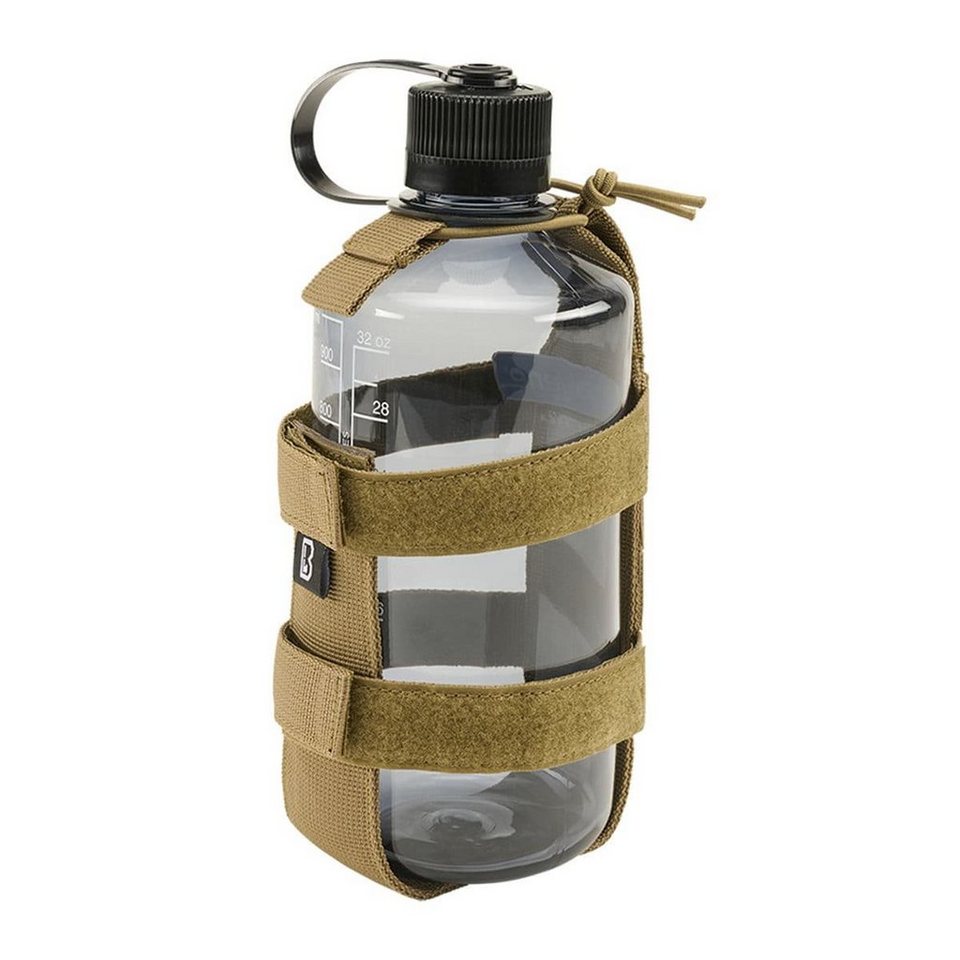 Brandit Flex Flaschen Flaschenhalter Brandit 9cm Large, (0,5-1,0L Durchmesser bis für Umhängetasche ca. Fassungsvermögen) Molle
