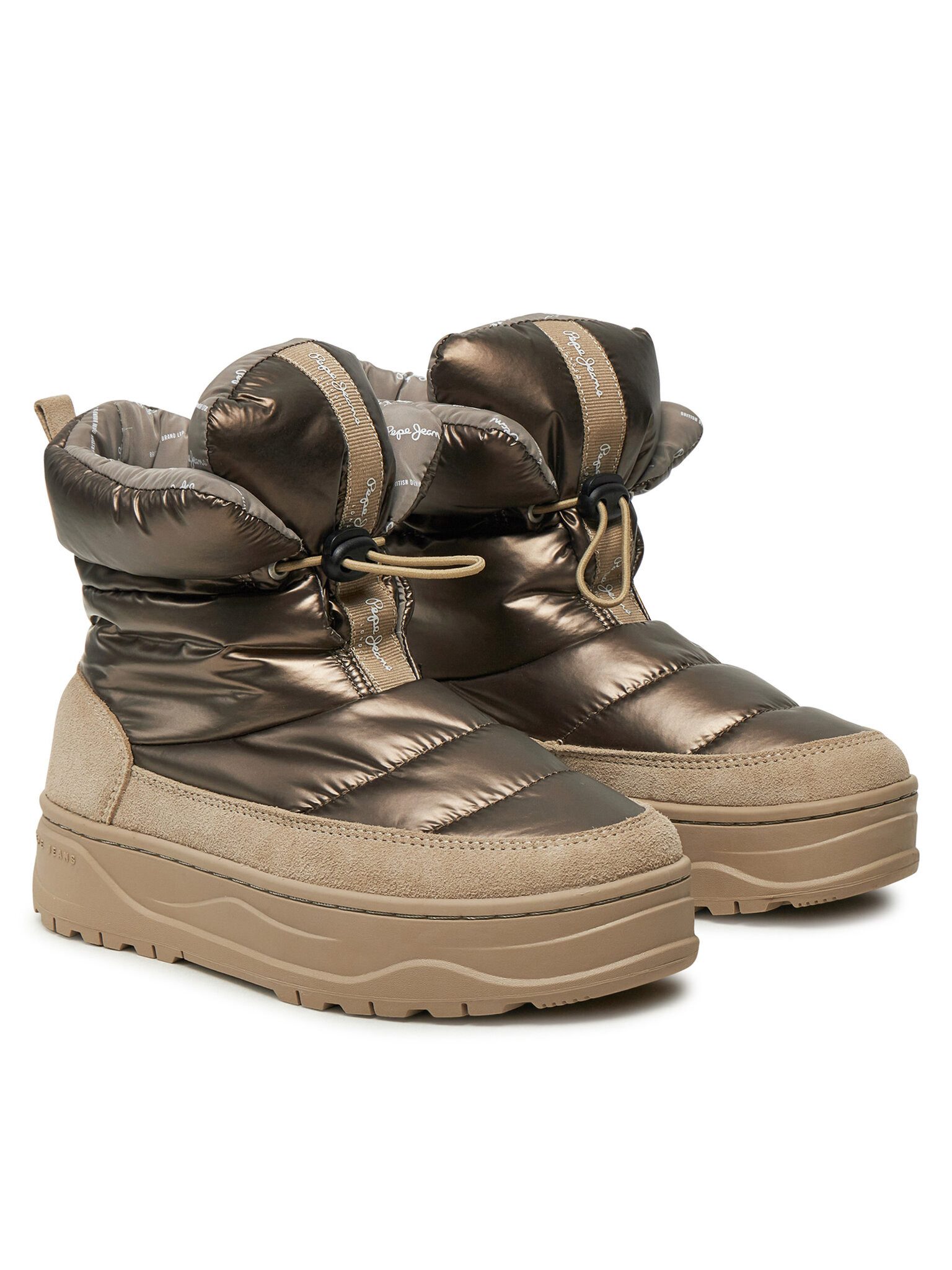Pepe Jeans Schneeschuhe PLS50554 Beige Alpinschuh günstig online kaufen