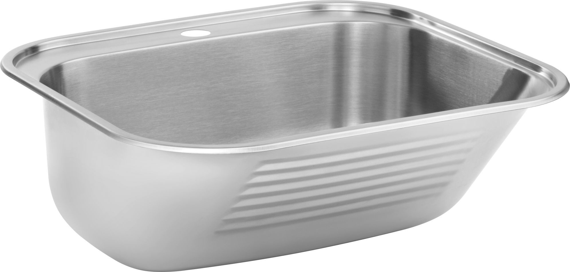 Deante Küchenspüle Satin, 1 Becken, Universalspüle, Ausgussbecken, Einbau- oder Wandmontage