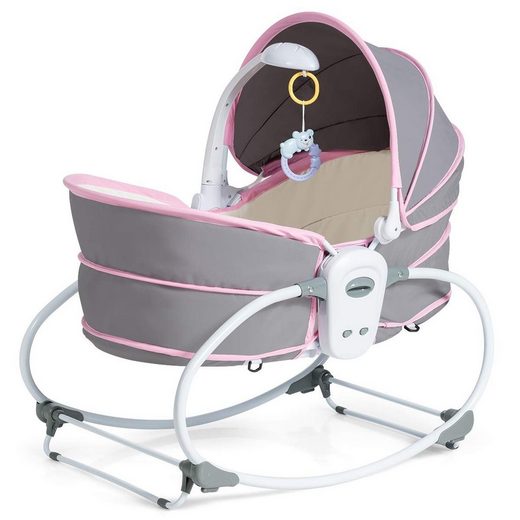 COSTWAY Stubenwagen »Beistellbett mit Schaukelfunktion ...