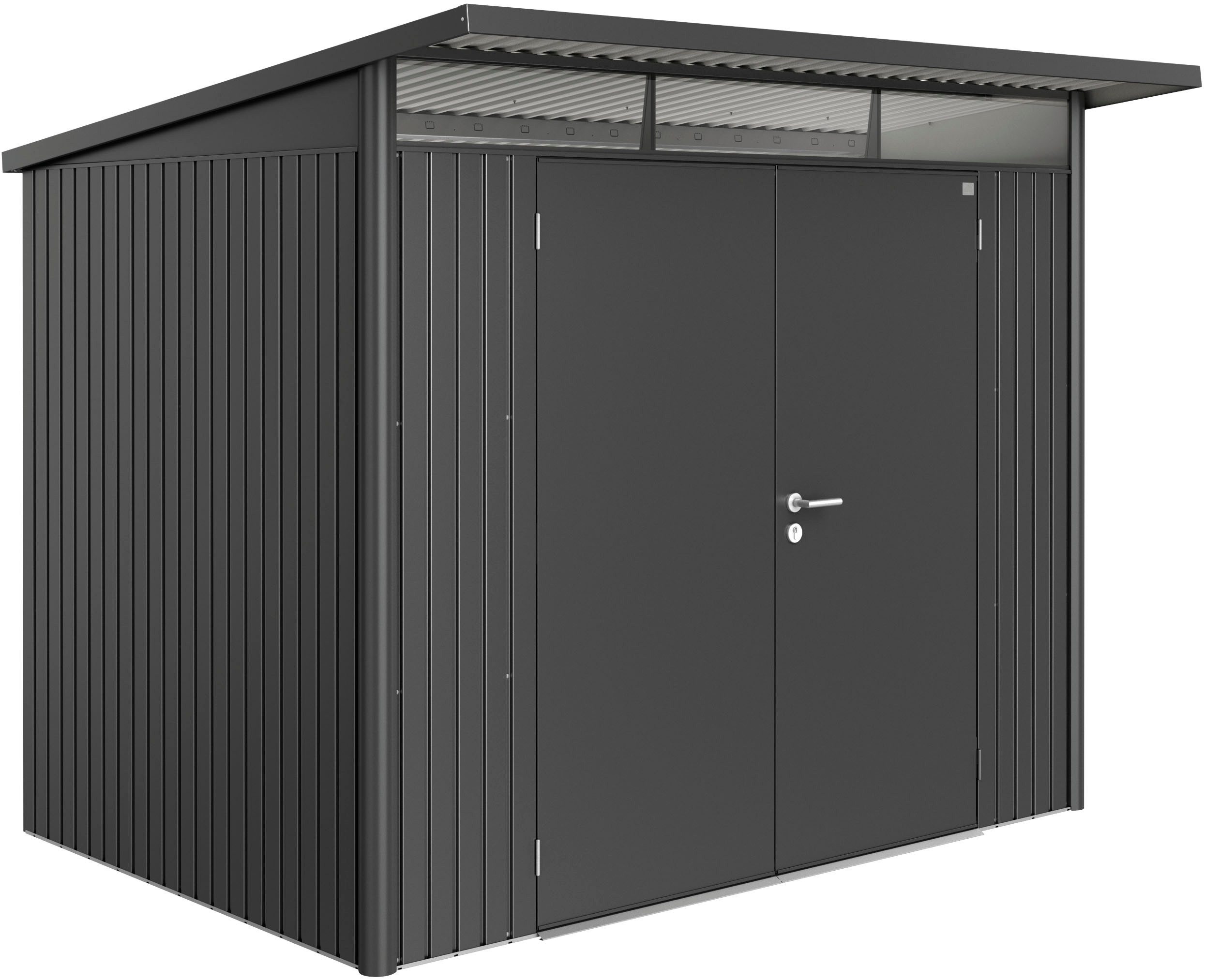 Biohort Gerätehaus AvantGarde, Gr. A5, BxT: 260x220 cm, verschiedene Farben mit Standardtür