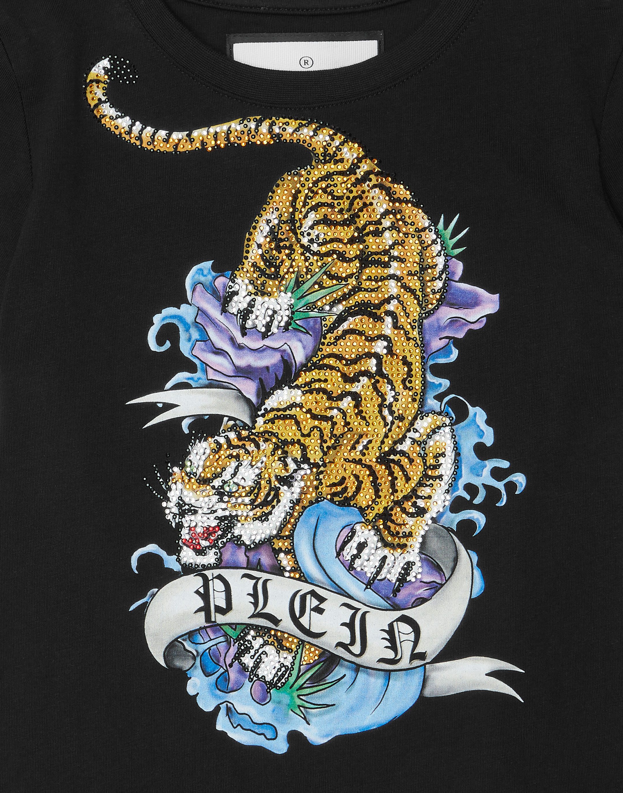 PHILIPP PLEIN T-Shirt Tattoo Verziert