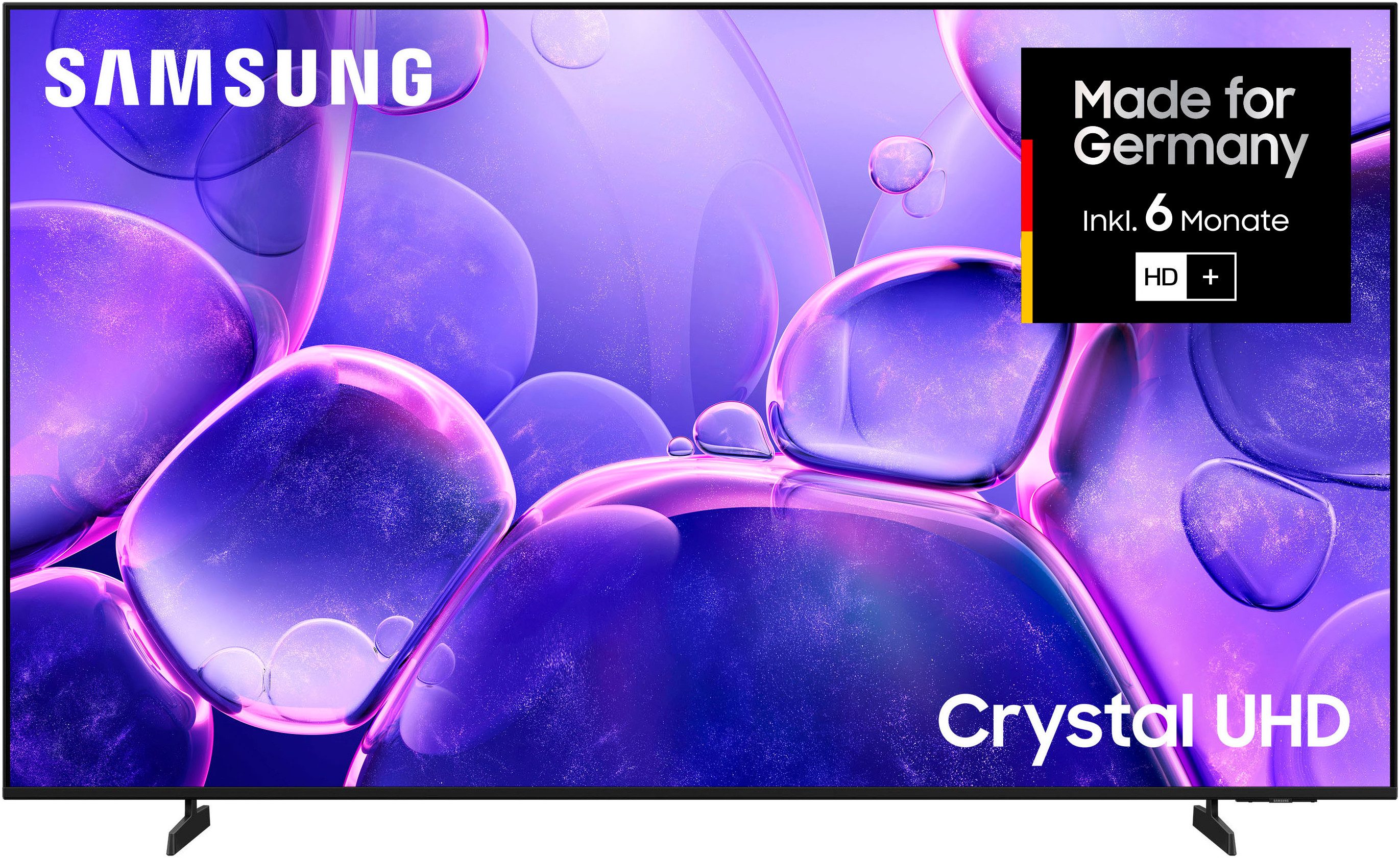 Samsung GU65U8079FU LED-Fernseher (163 cm/65 Zoll, 4K Ultra HD, Smart-TV, Crystal UHD, Q-Symphony, Dolby Surround Sound, Triple Tuner, Smart-Hub)