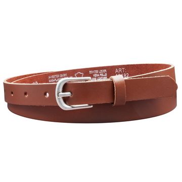 COLOGNEBELT Ledergürtel OM16-SL-Hellbraun MADE IN GERMANY, Hellbraun Kürzbar, 100 % Echtleder, Aus einem Stück, Unisex