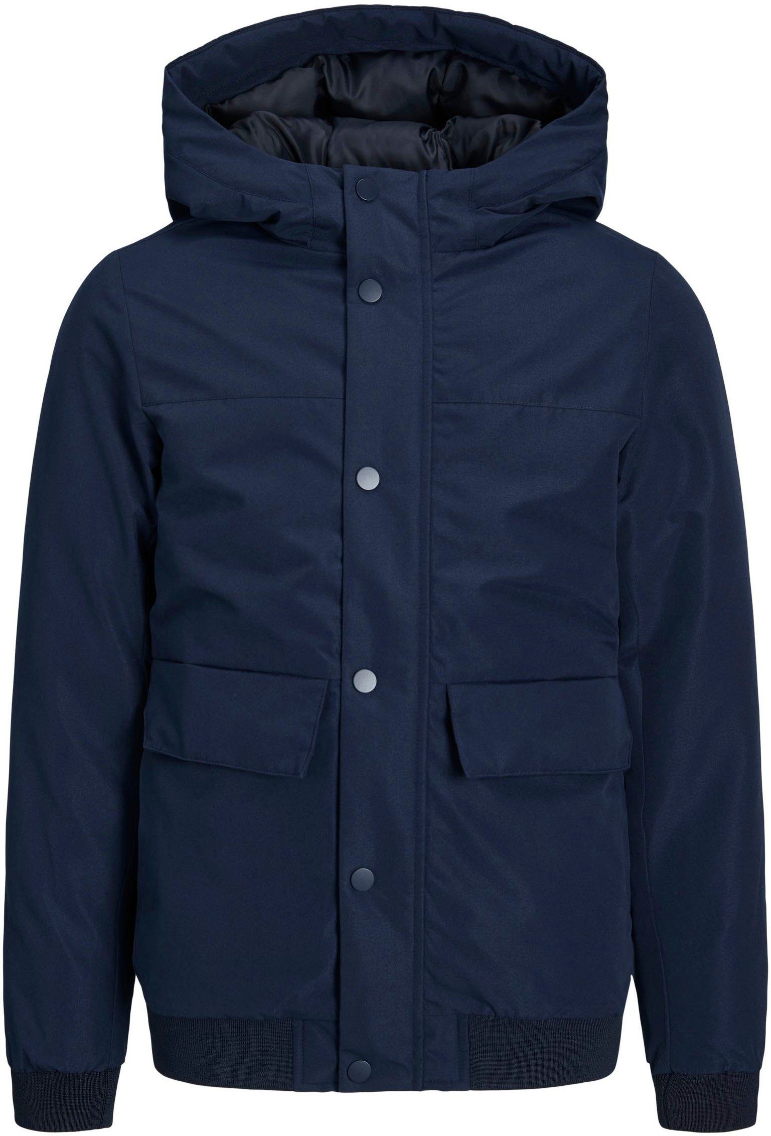 Jack & BOMBER Junior Jones JACKET Navy JNR JJCHAMP Blazer Parka