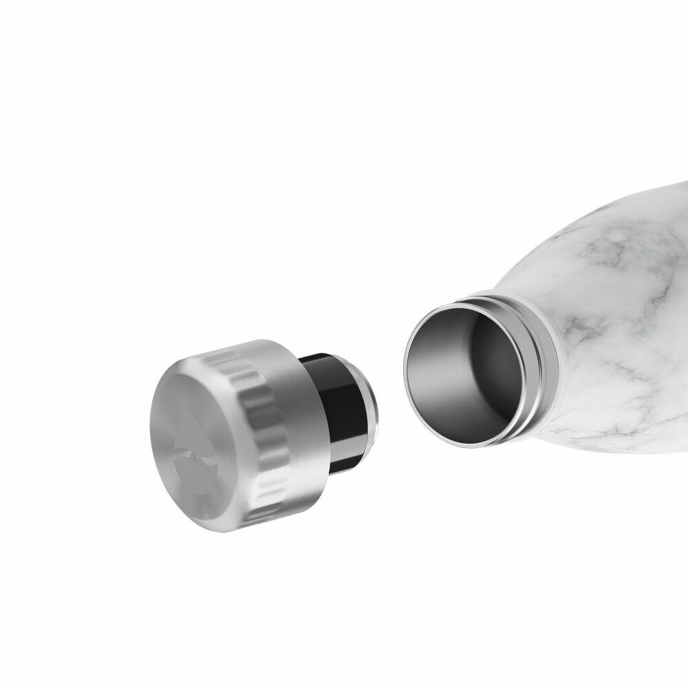 Marble FLSK 1 Trinkflasche L White