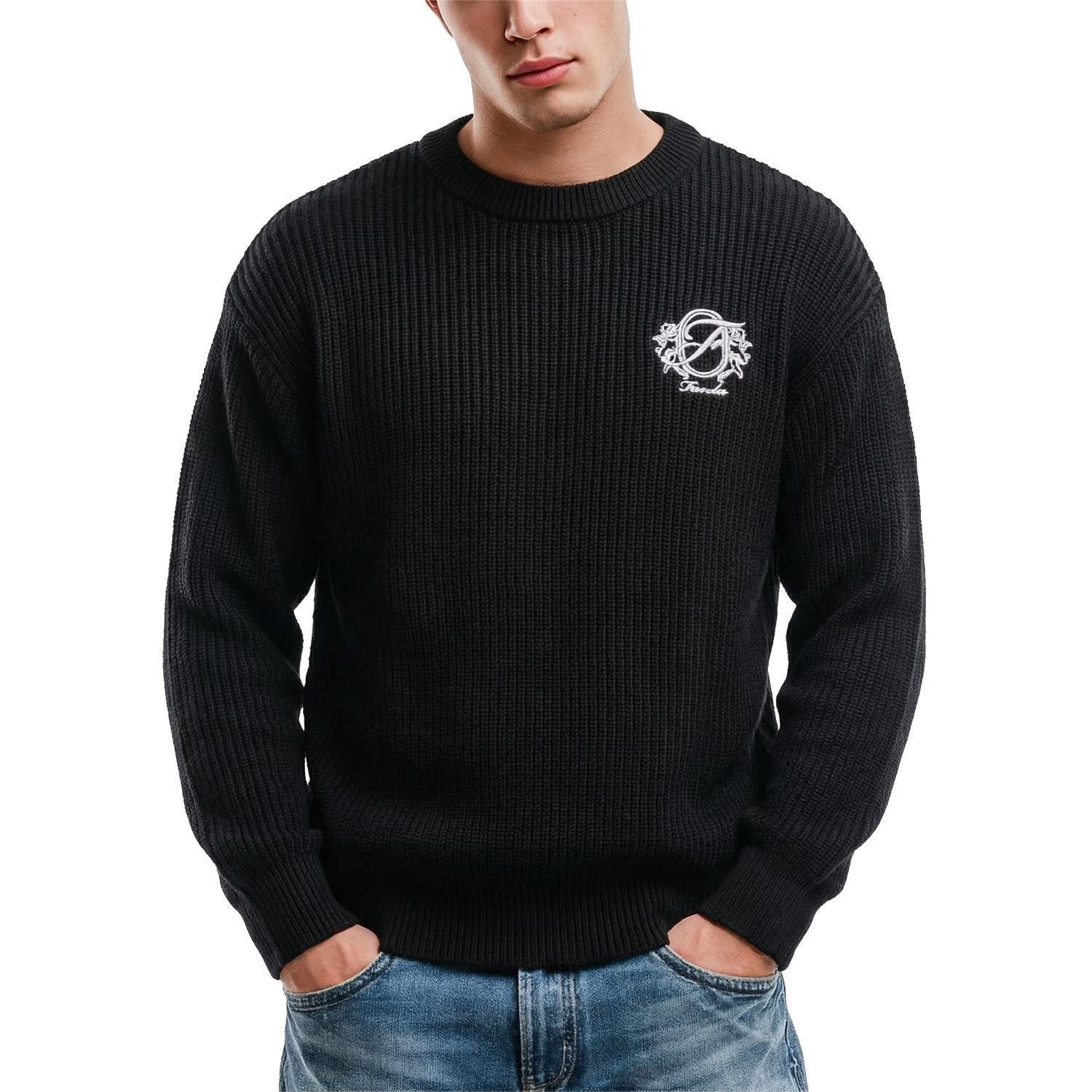 Favela Strickpullover Pullover Favela Angel Embroidery