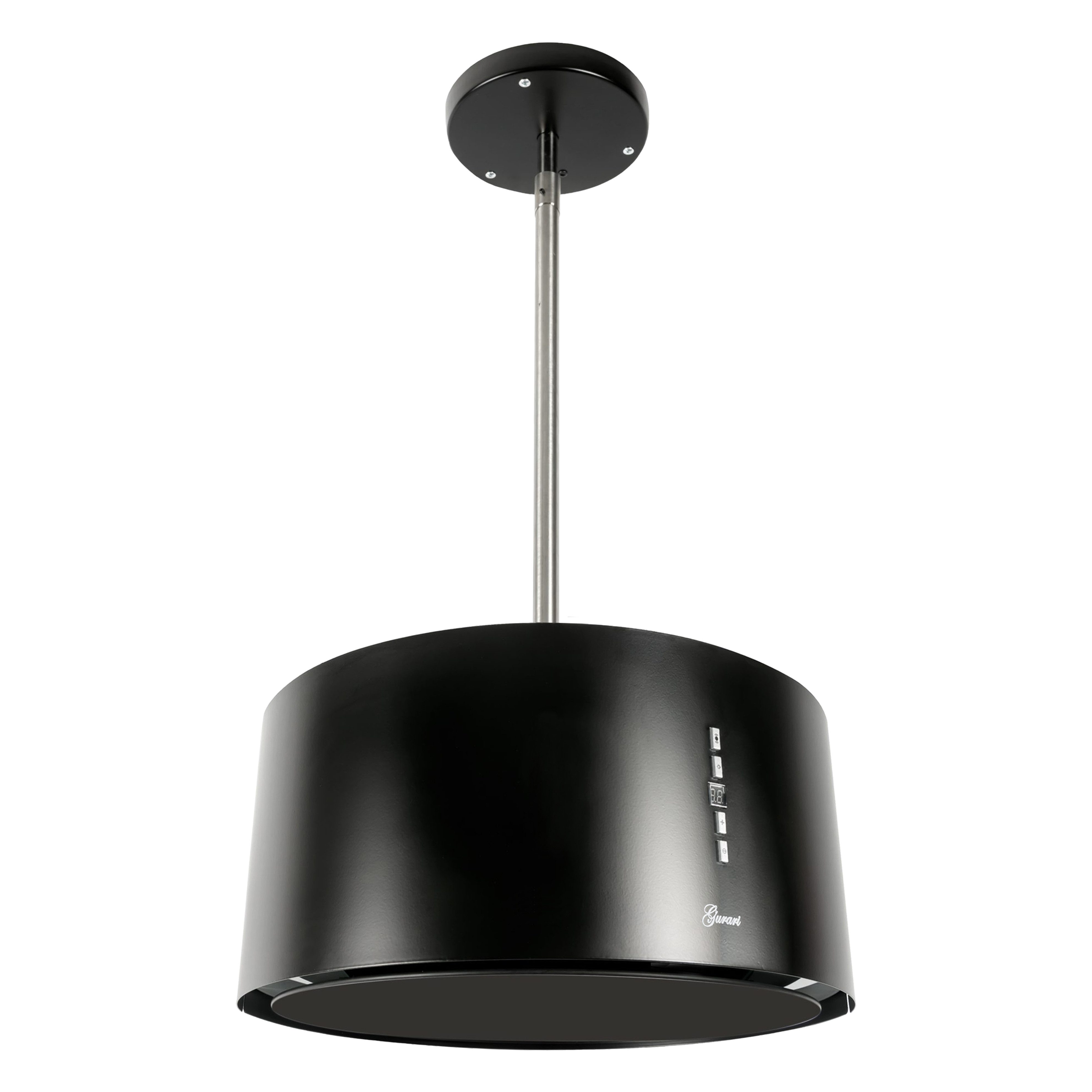 Inselhaube GCH I 237 5 BL N Dunstabzugshaube Inselhaube 50cm 860m³/h in Schwarz