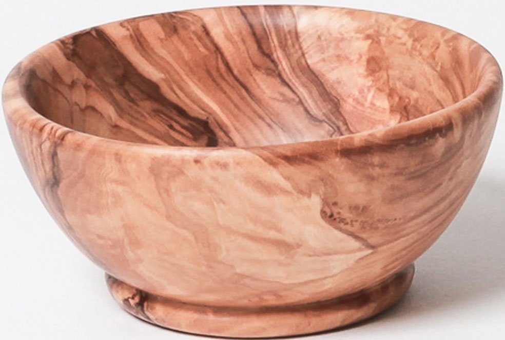 BERARD FRANCE 1892 Obstschale, Massivholz, (1-tlg), Olivenholz aus zertifizierter Forstwirtschaft, jedes Stück ein Unikat