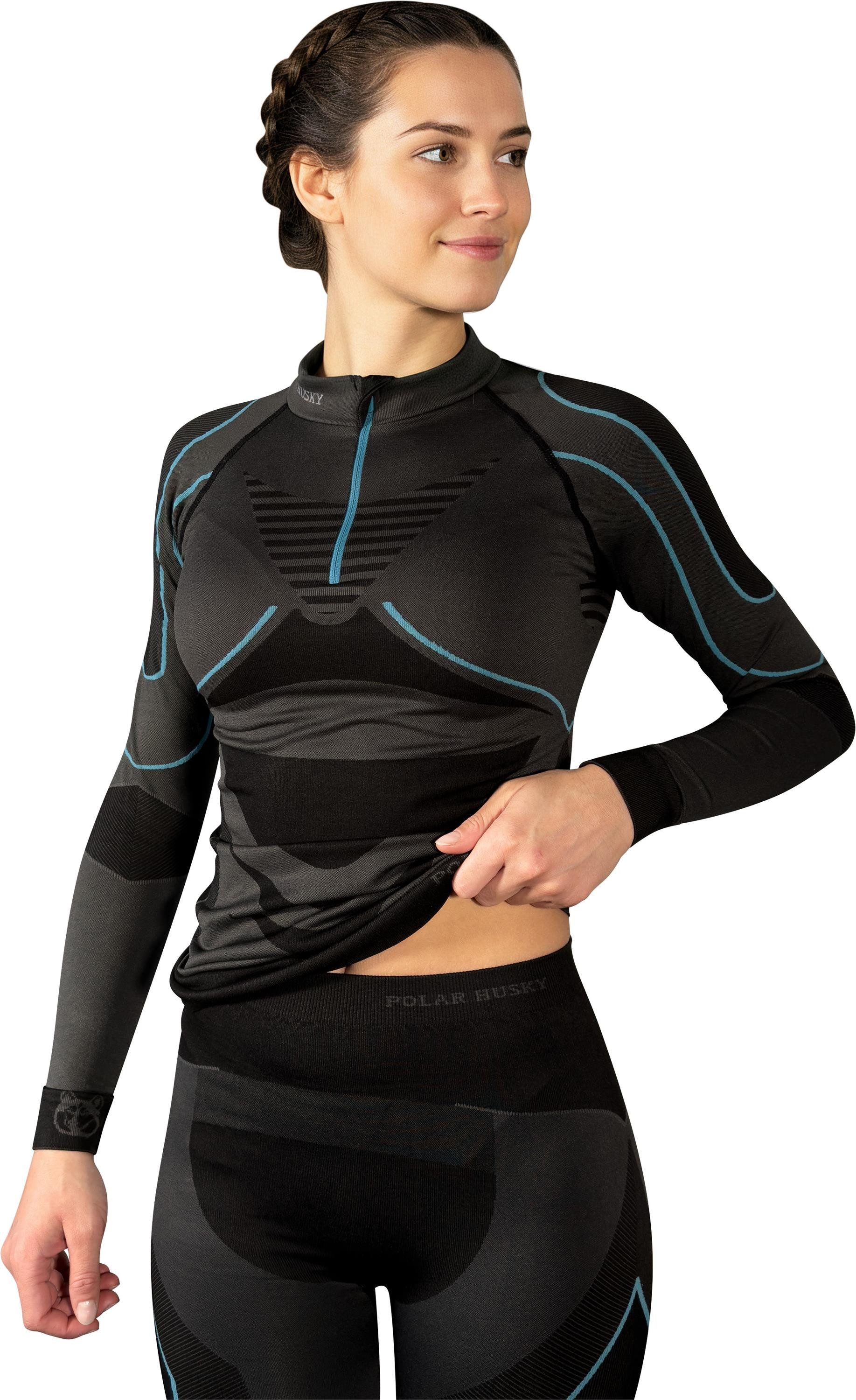 normani Thermounterhose 2 x Thermounterhose Lange Skiunterwäsche für Damen Thermohose für Frauen