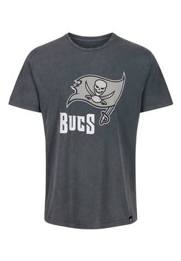 Recovered T-Shirt NFL BUCCS MONOCHROME GOTS zertifizierte Bio-Baumwolle