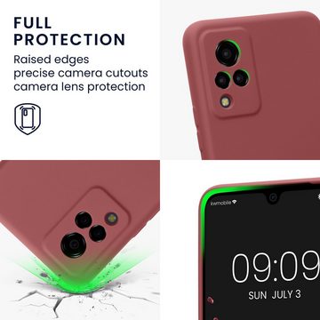 kwmobile Handyhülle Slim Case für Vivo V21 5G, Hülle Silikon Handy - Handyhülle gummiert