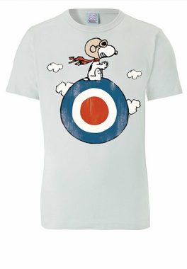 LOGOSHIRT T-Shirt Peanuts - Snoopy mit lizenziertem Print