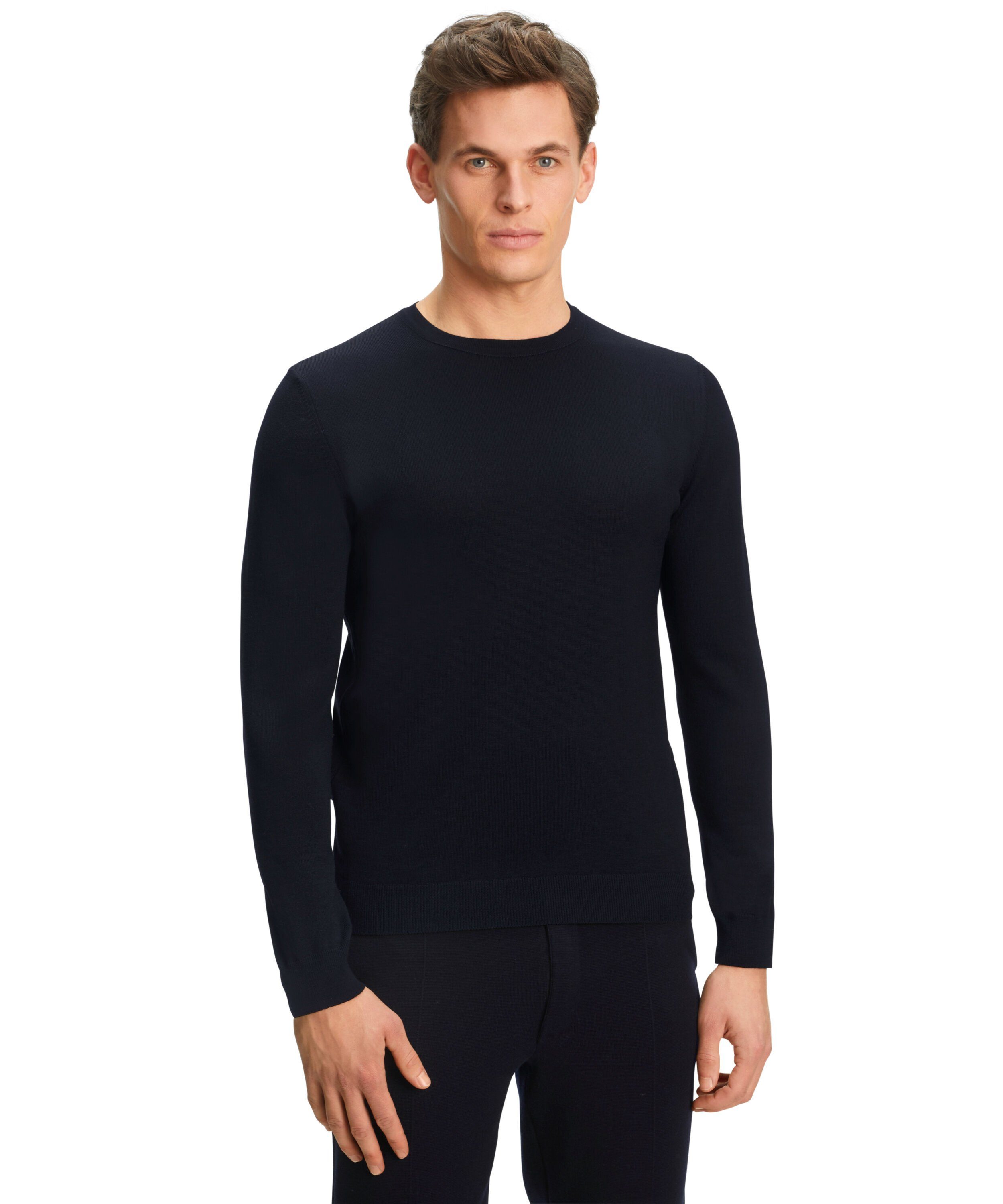 FALKE Strickpullover Casual Wool (1-tlg) aus reiner, extrafeiner Merinowoll günstig online kaufen
