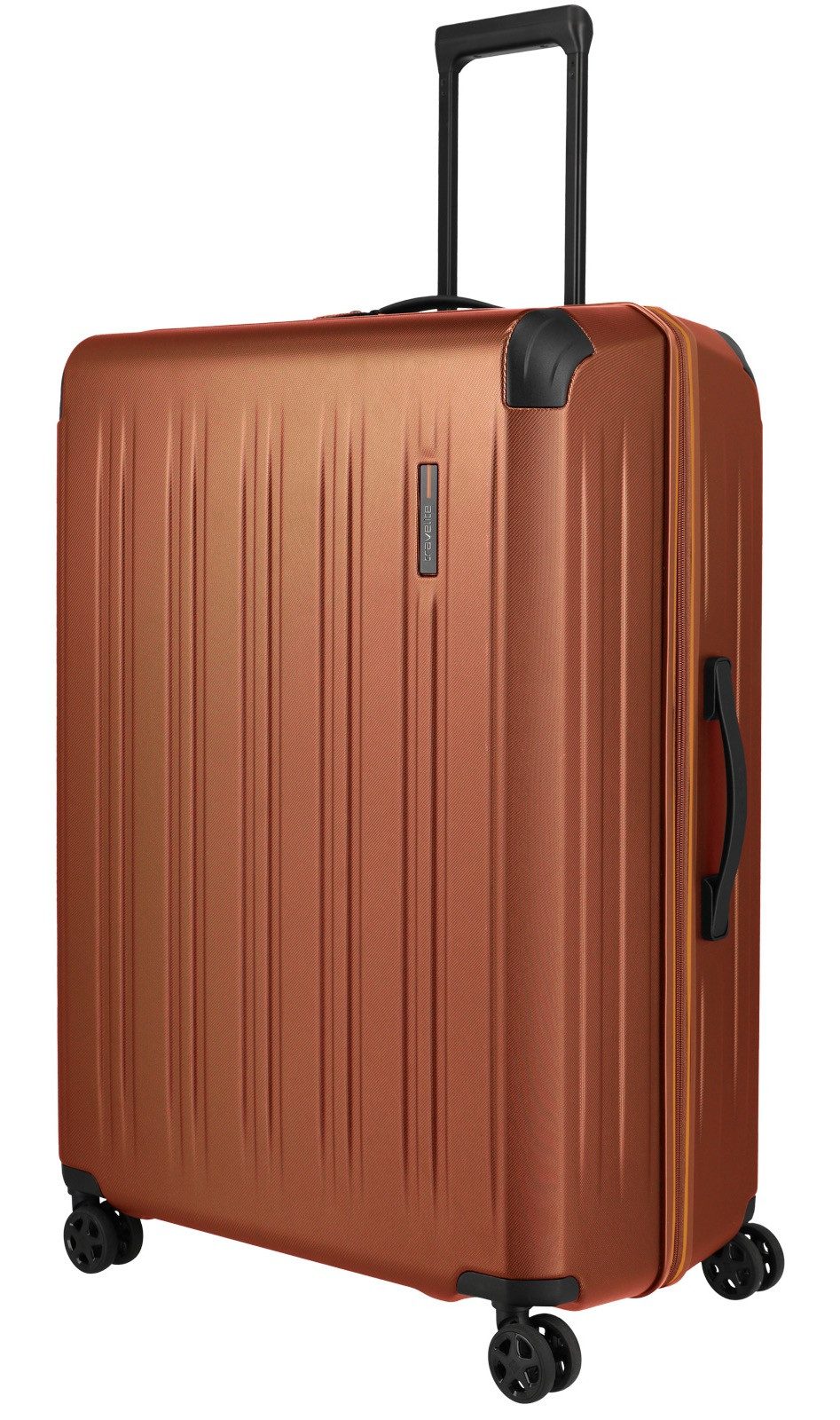 travelite Hartschalen-Trolley DYNAMIIC Reisekoffer Hartschale, 4 Rollen, ABS-Hartschale und Volumenerweiterung