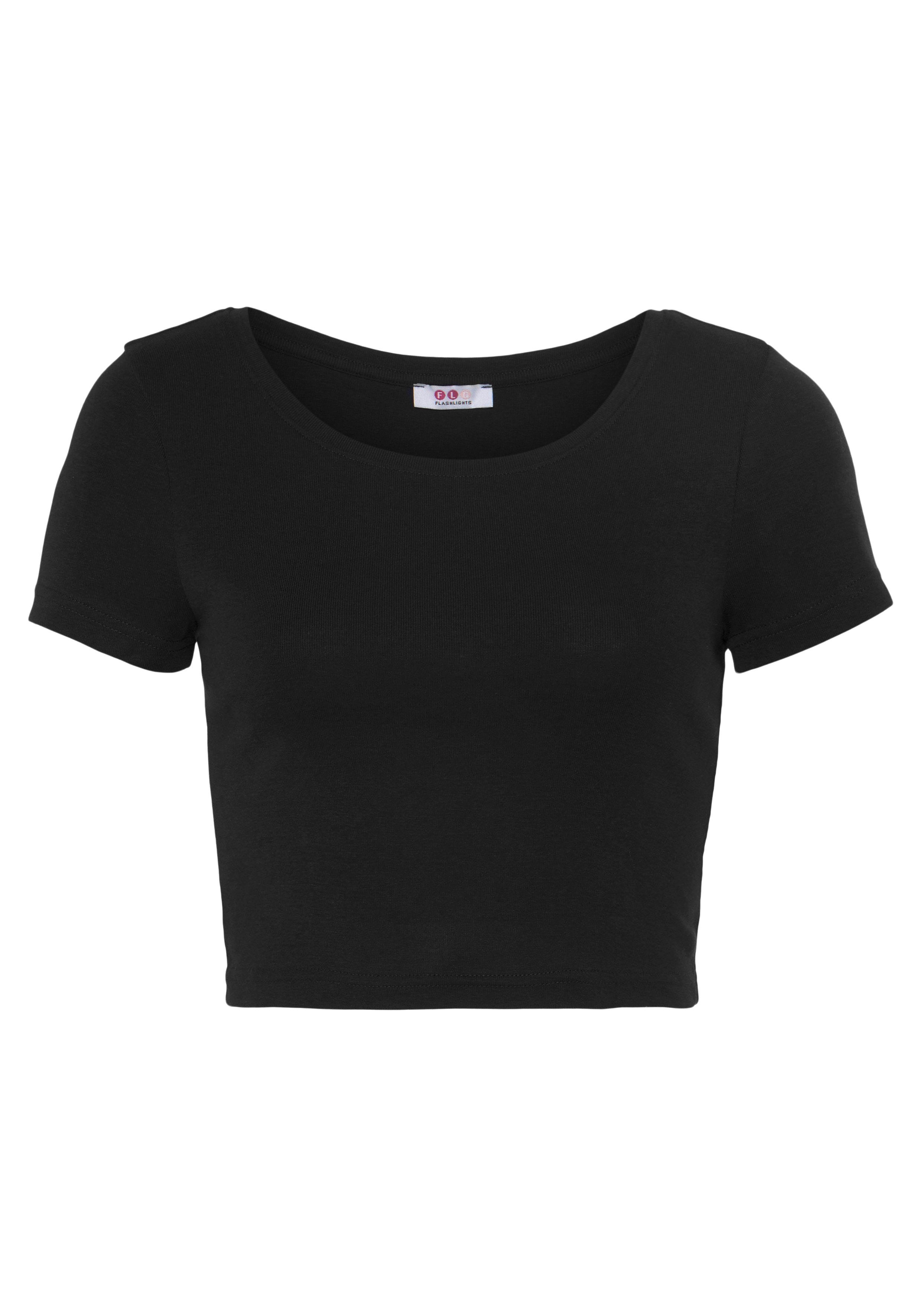 Flashlights Kurzarmshirt (Packung, 2-tlg., 2-er Pack) kurzärmelig, aus Baum günstig online kaufen