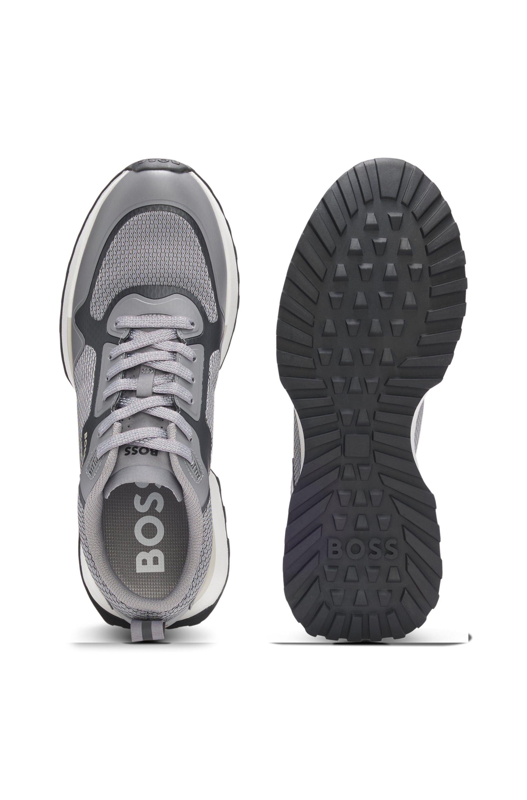 BOSS Jonah_Runn Sneaker Sportschuh, Freizeitsneaker, Schnürschuh mit Profil günstig online kaufen