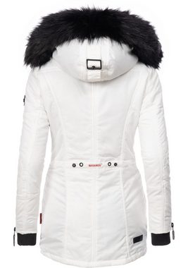 Navahoo Steppmantel Schätzchen warmer Winterparka mit Kunstfellkapuze